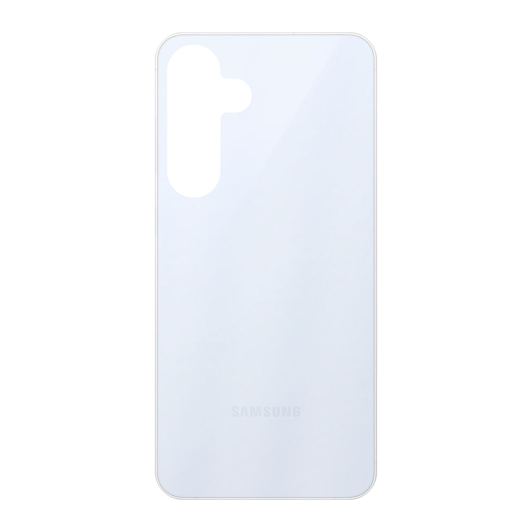 Samsung Galaxy S24 FE Zachte hoes (achterkant bedrukt, transparant)