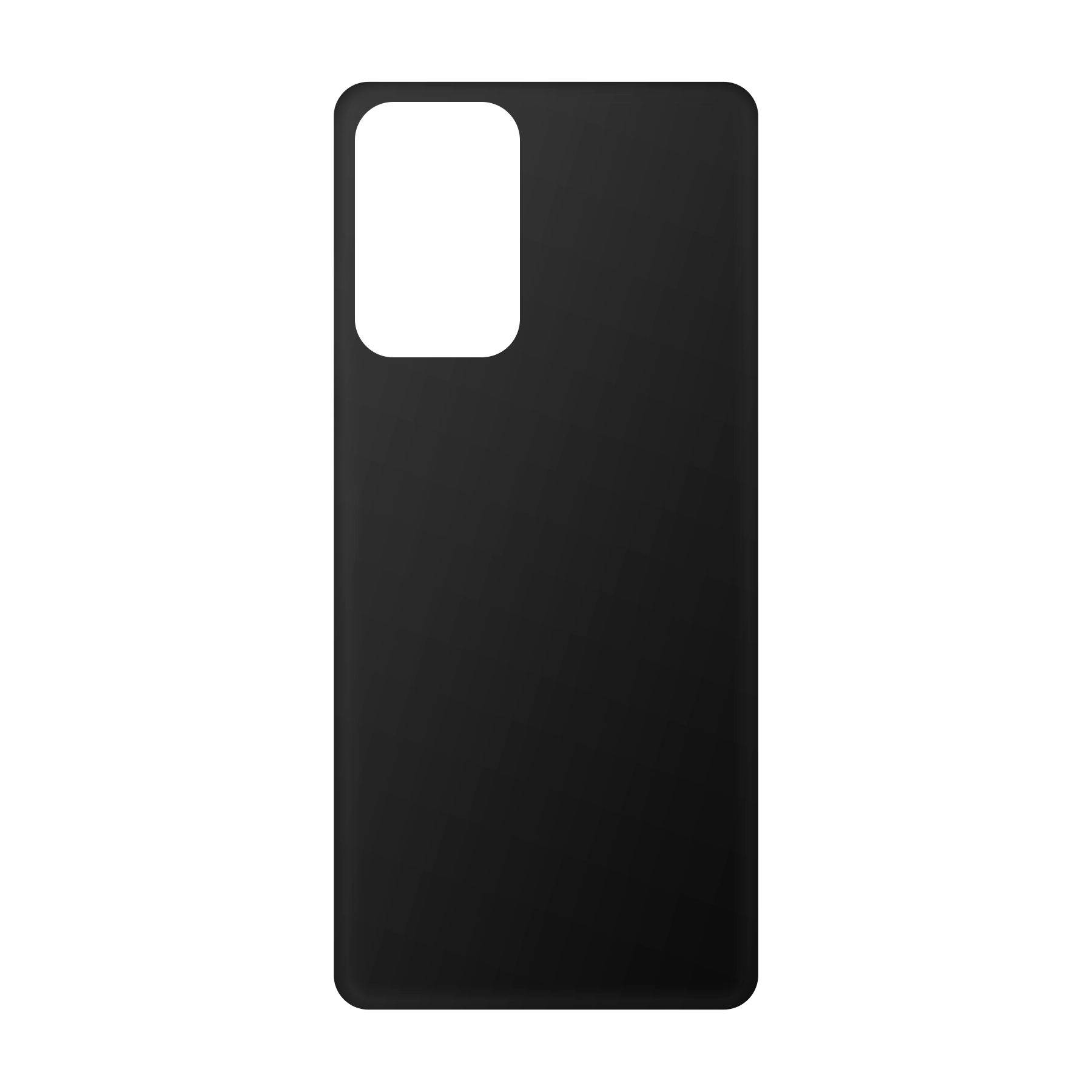 Samsung Galaxy A52 / Galaxy A52 5G / Galaxy A52s 5G Zachte hoes (achterkant bedrukt, zwart)
