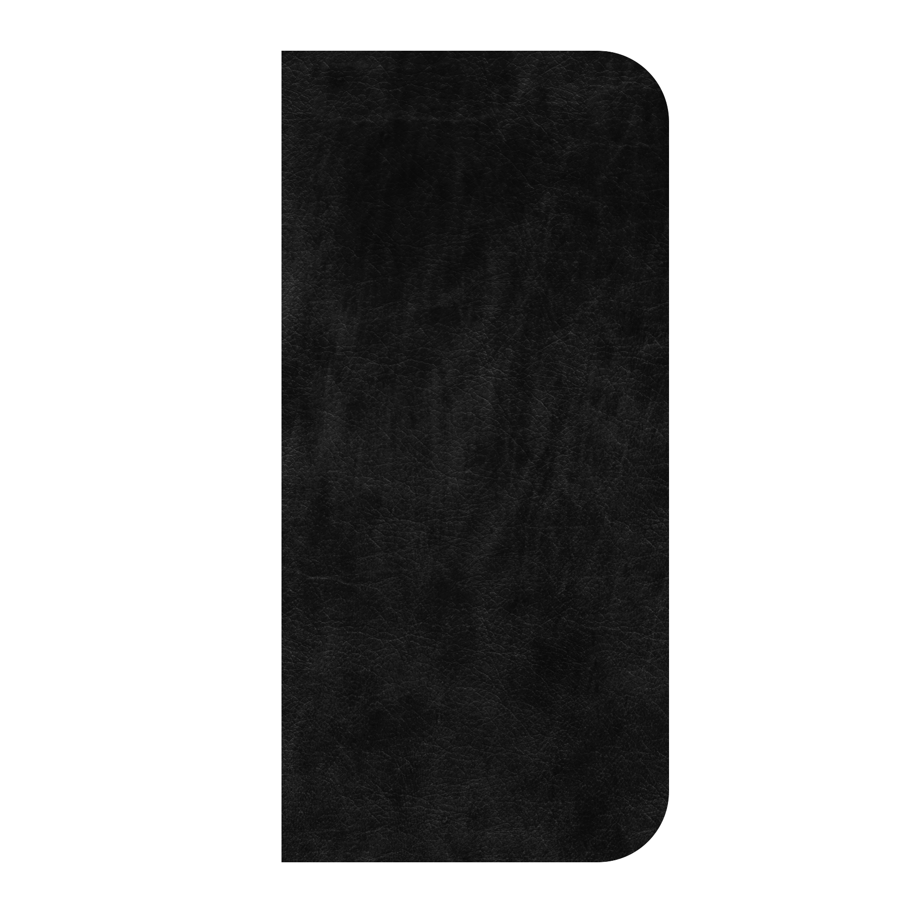Apple iPhone 14 Pro Wallet hoesje (voorzijde bedrukt, zwart)