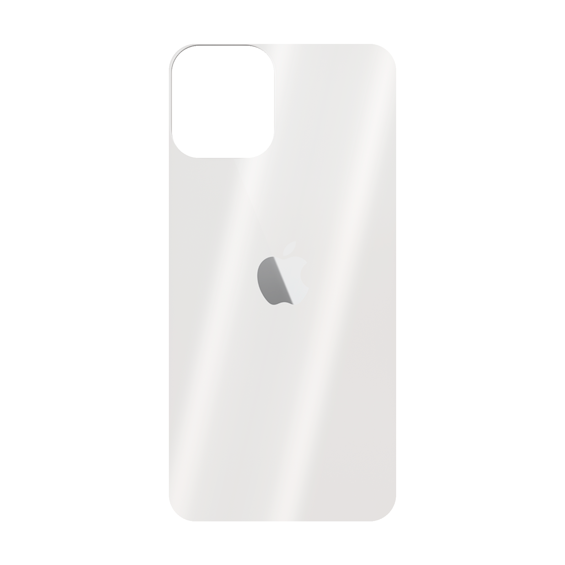 Apple iPhone 12 / iPhone 12 Pro Bumper case (achterkant bedrukt, transparant)