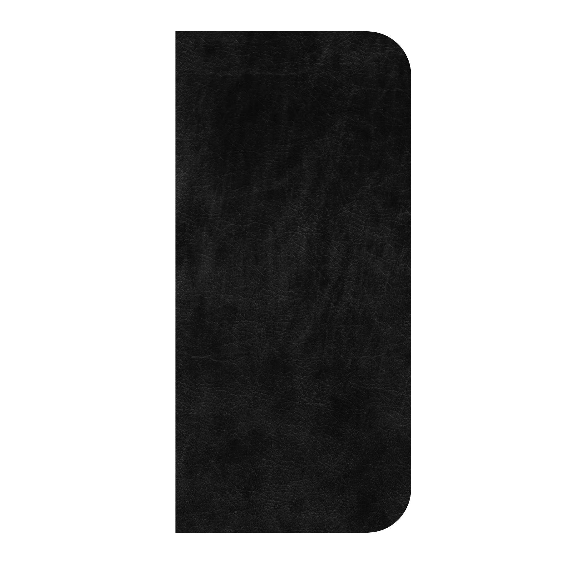 Apple iPhone 11 Pro Max Wallet hoesje (voorzijde bedrukt, zwart)