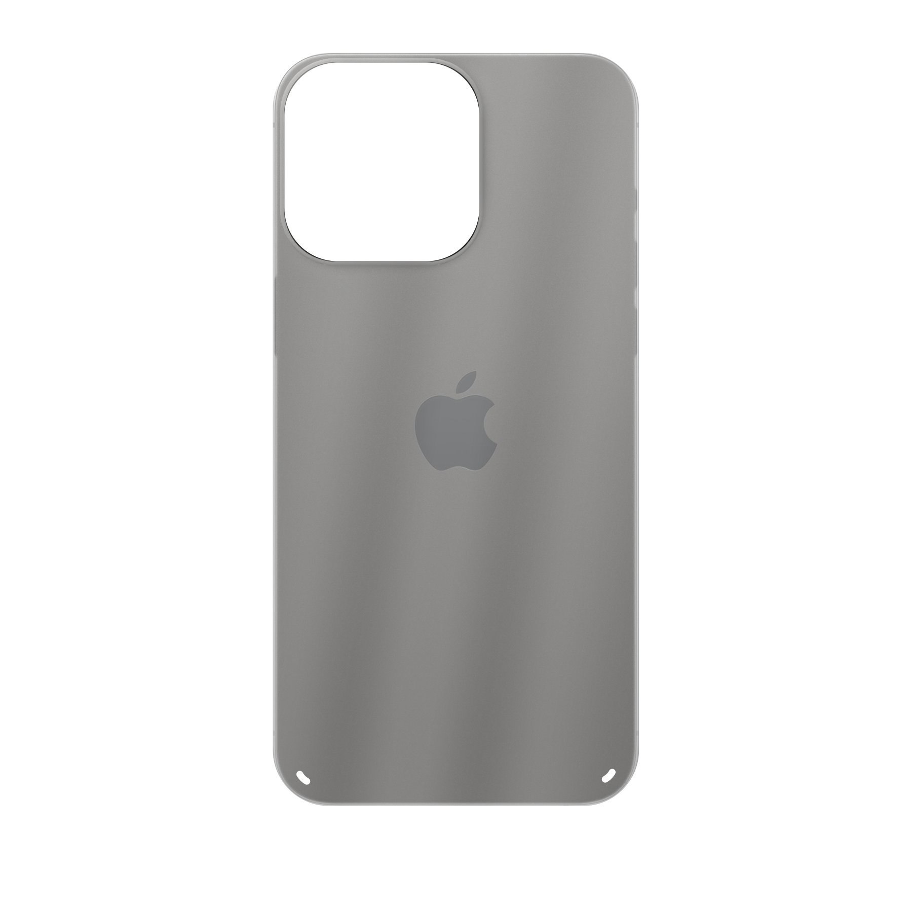 Apple iPhone 15 Pro Crossbody hoesje (achterkant bedrukt, transparant)
