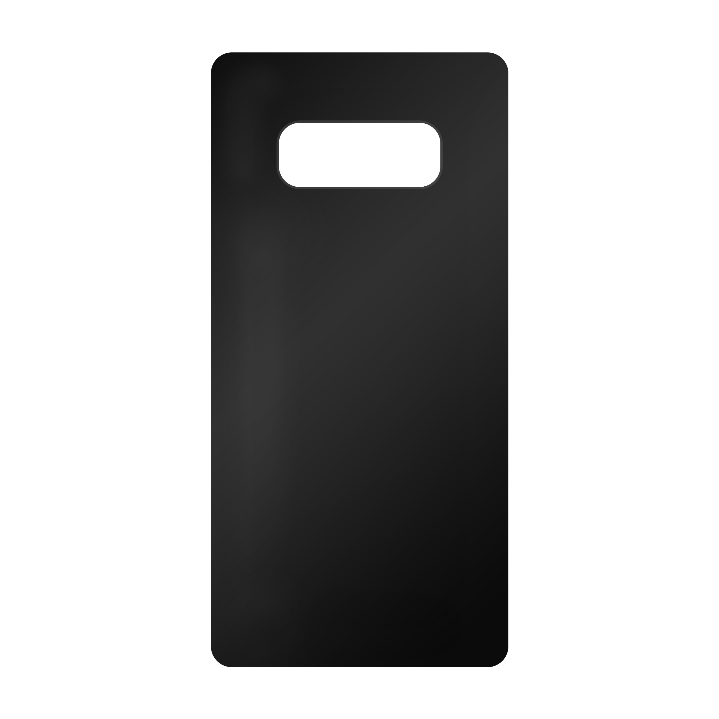 Samsung Galaxy S10e Zachte case (achterkant bedrukt, zwart)
