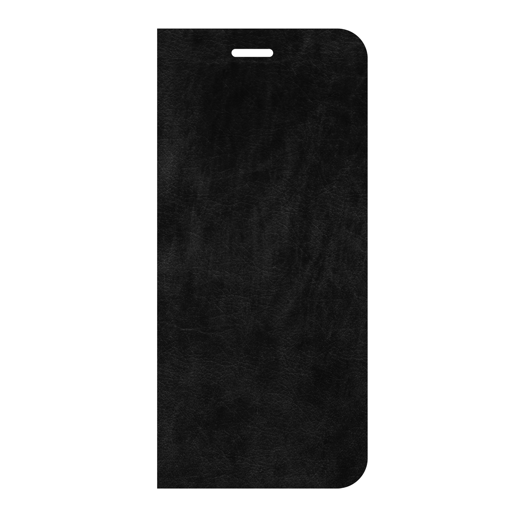 Huawei P20 Lite Wallet hoesje (voorzijde bedrukt, zwart)