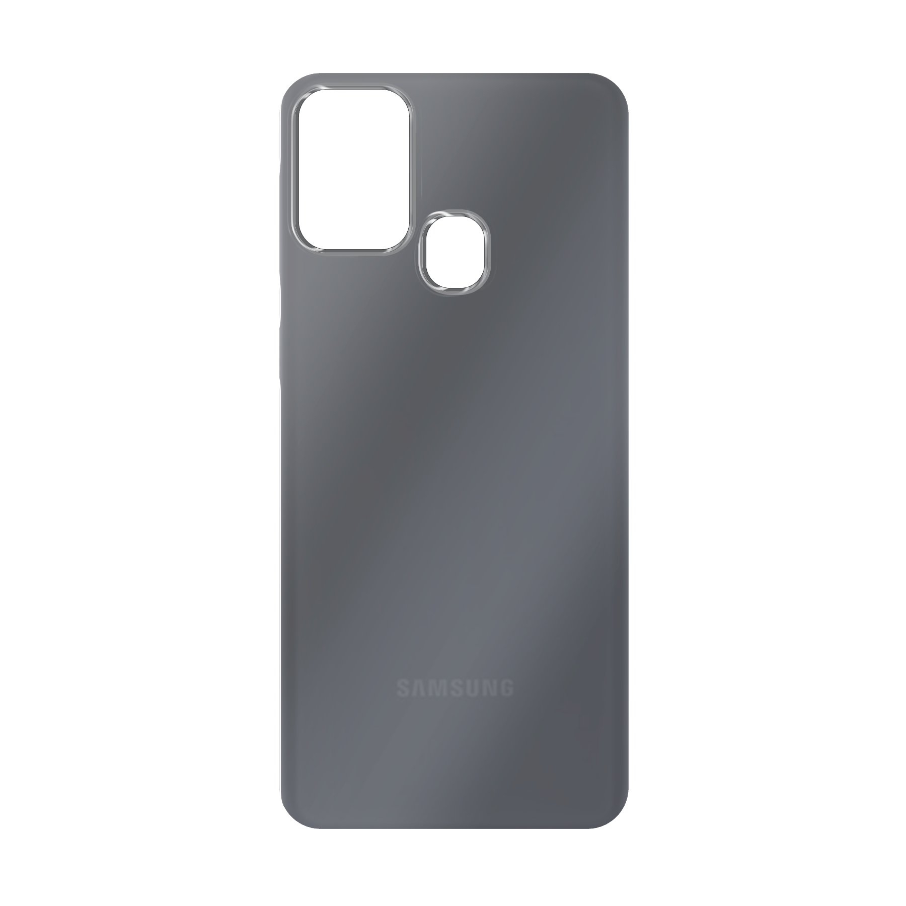 Samsung Galaxy M31 Zachte hoes (achterkant bedrukt, transparant)
