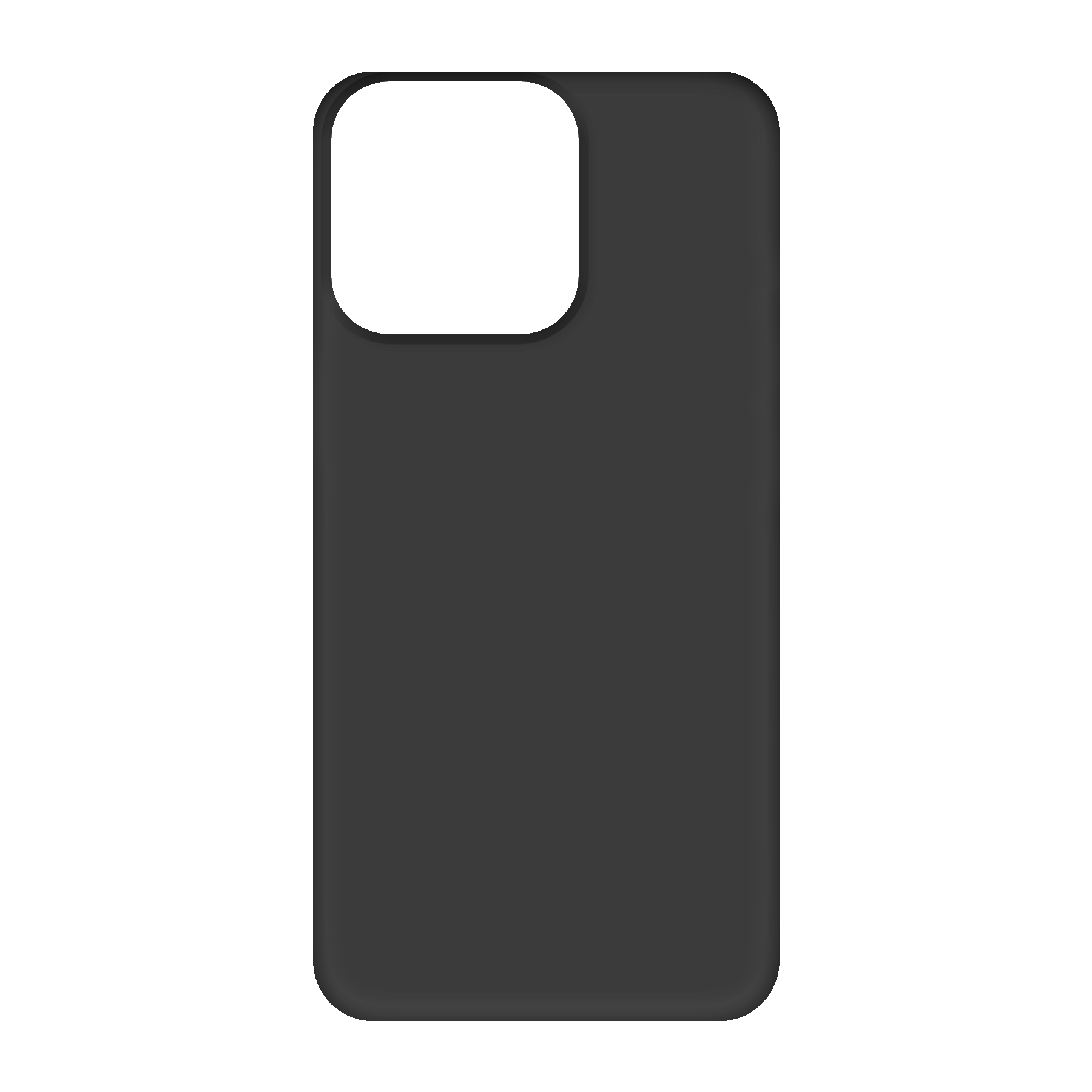 Apple iPhone 13 Pro Max Biologisch afbreekbaar hoesje (achterkant bedrukt, zwart)