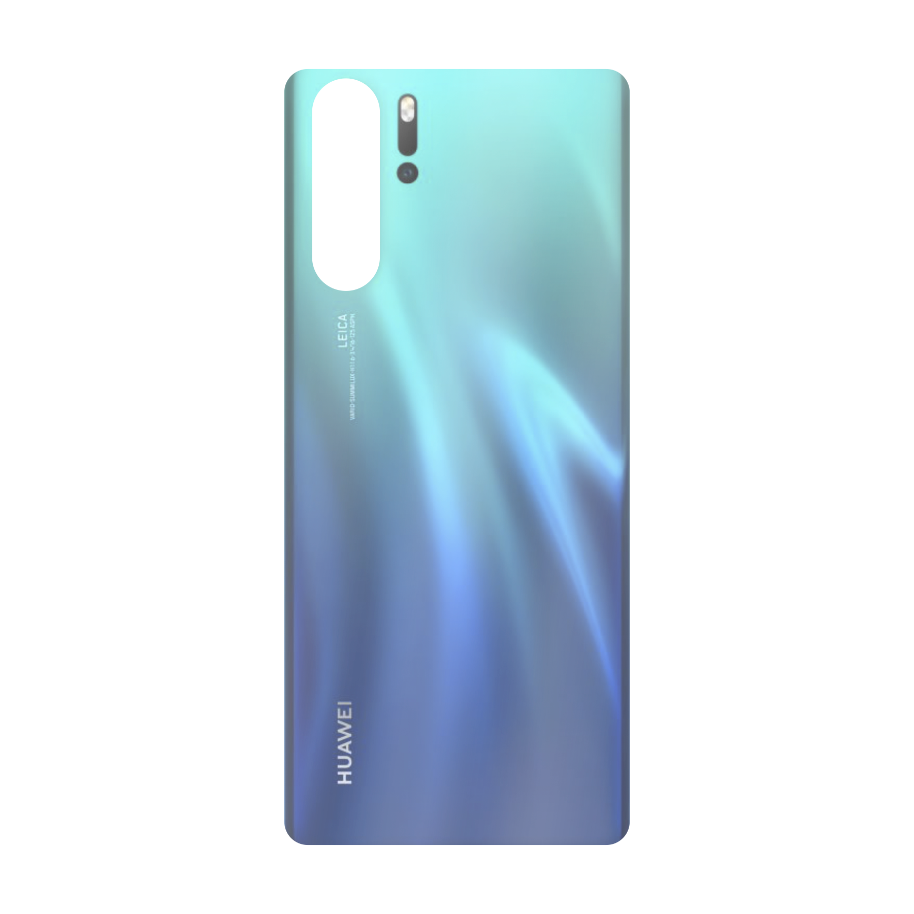 Huawei P30 Zachte hoes (achterkant bedrukt, transparant)