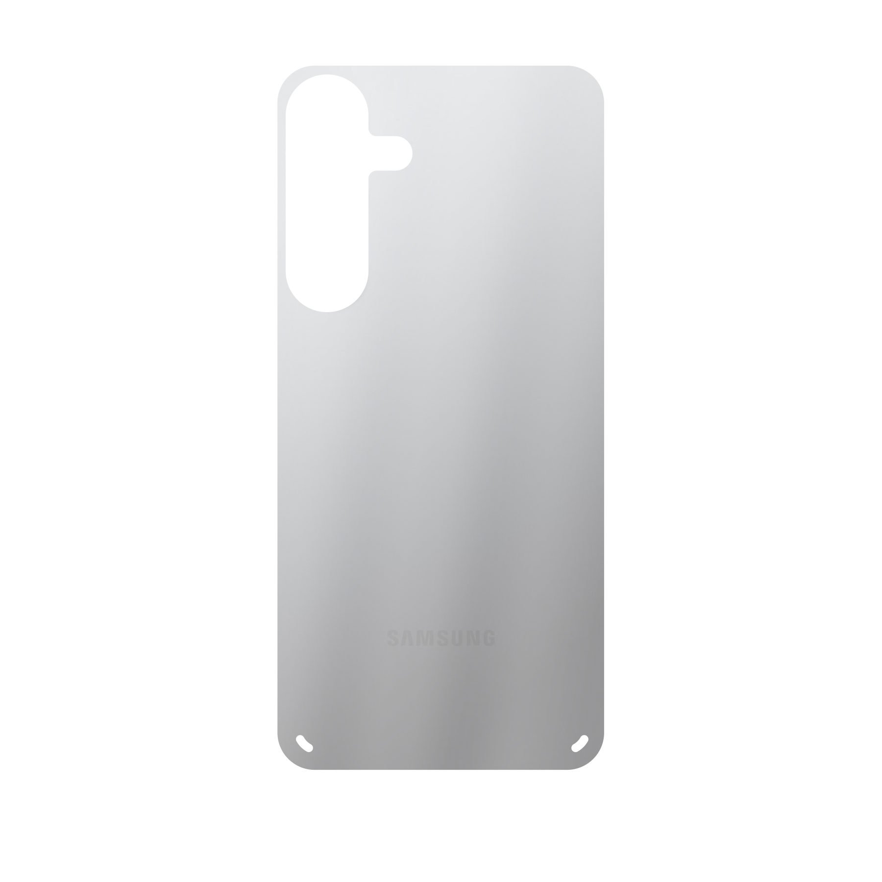 Samsung Galaxy S25 Plus Crossbody hoesje (achterkant bedrukt, transparant)