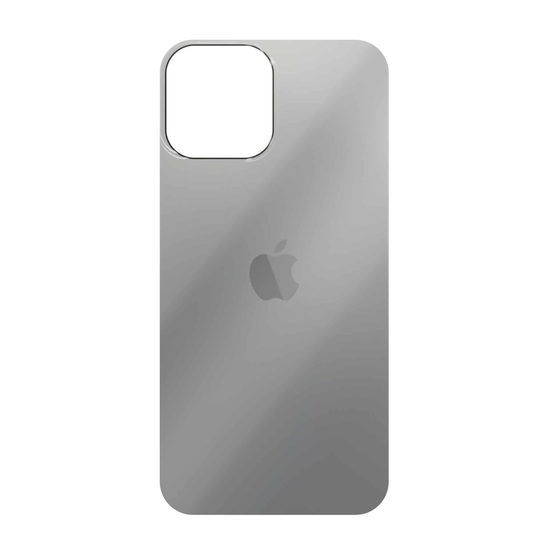 Apple iPhone 12 Pro Max Hardcase (achterkant bedrukt, transparant)