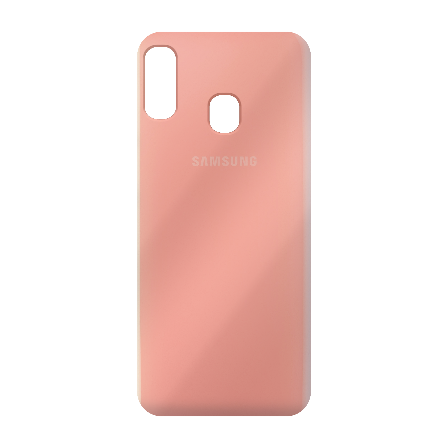 Samsung Galaxy A20e Zachte case (achterkant bedrukt, transparant)