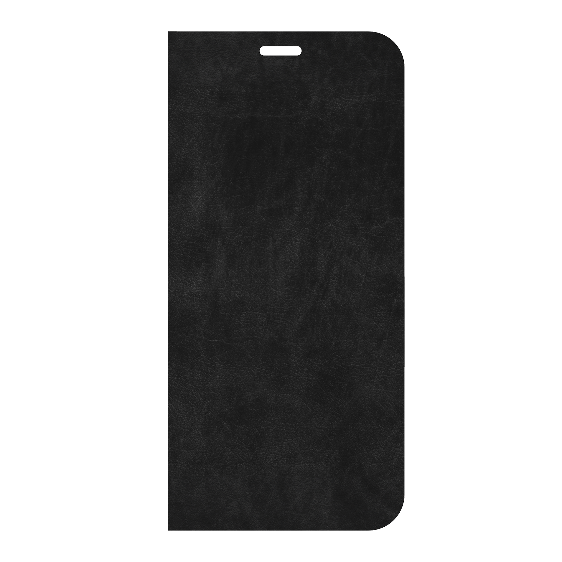 Apple iPhone 17 Wallet hoesje (voorzijde bedrukt, zwart)