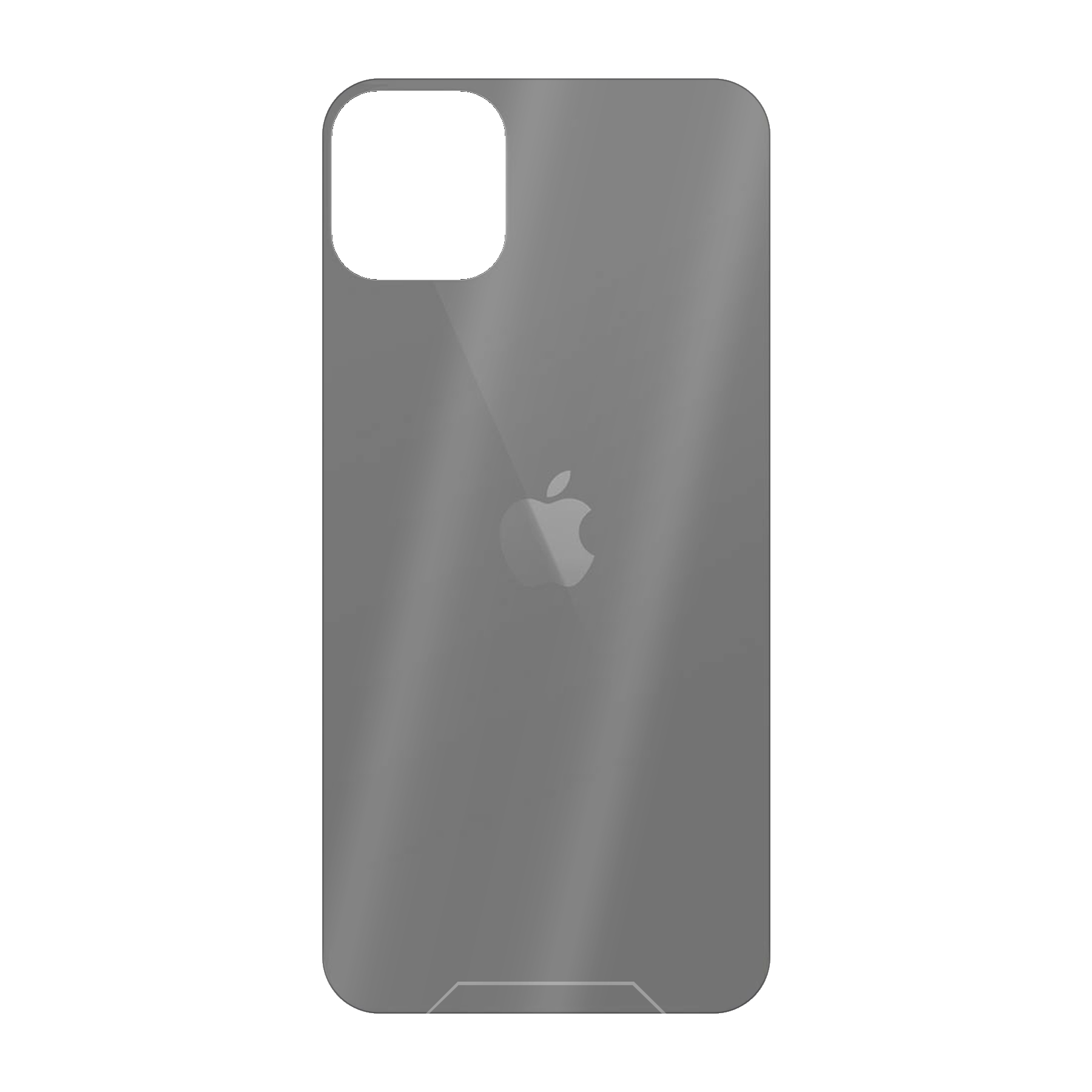 Apple iPhone 11 Bumper case (achterkant bedrukt, transparant)