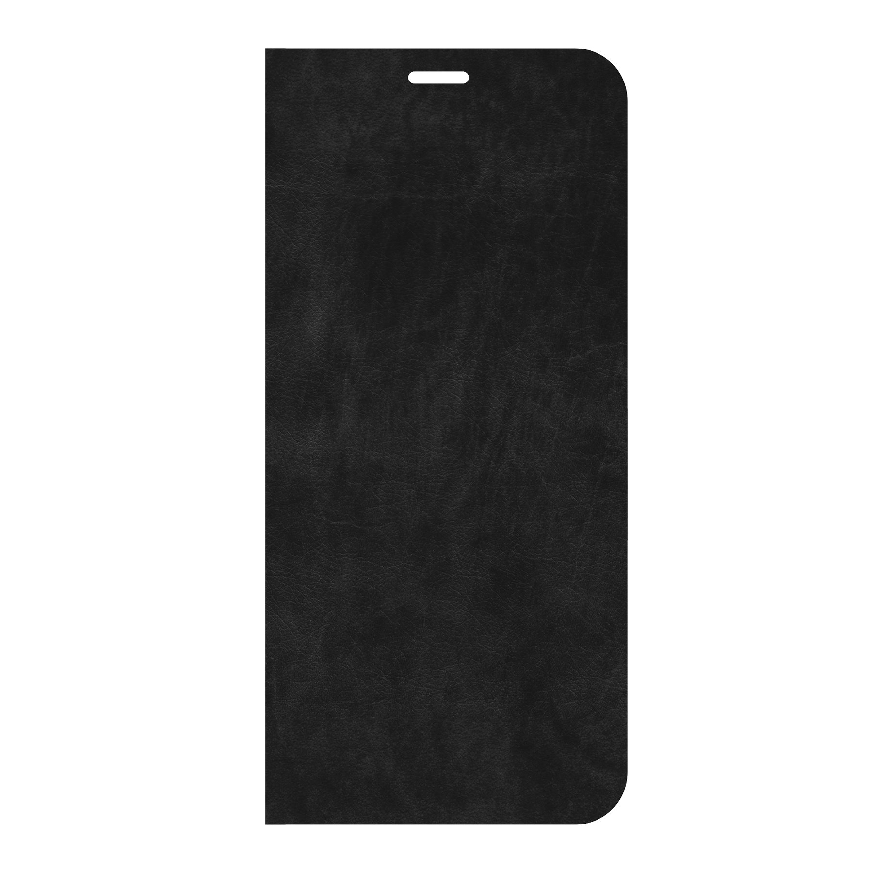 Apple iPhone Air Wallet hoesje (voorzijde bedrukt, zwart)
