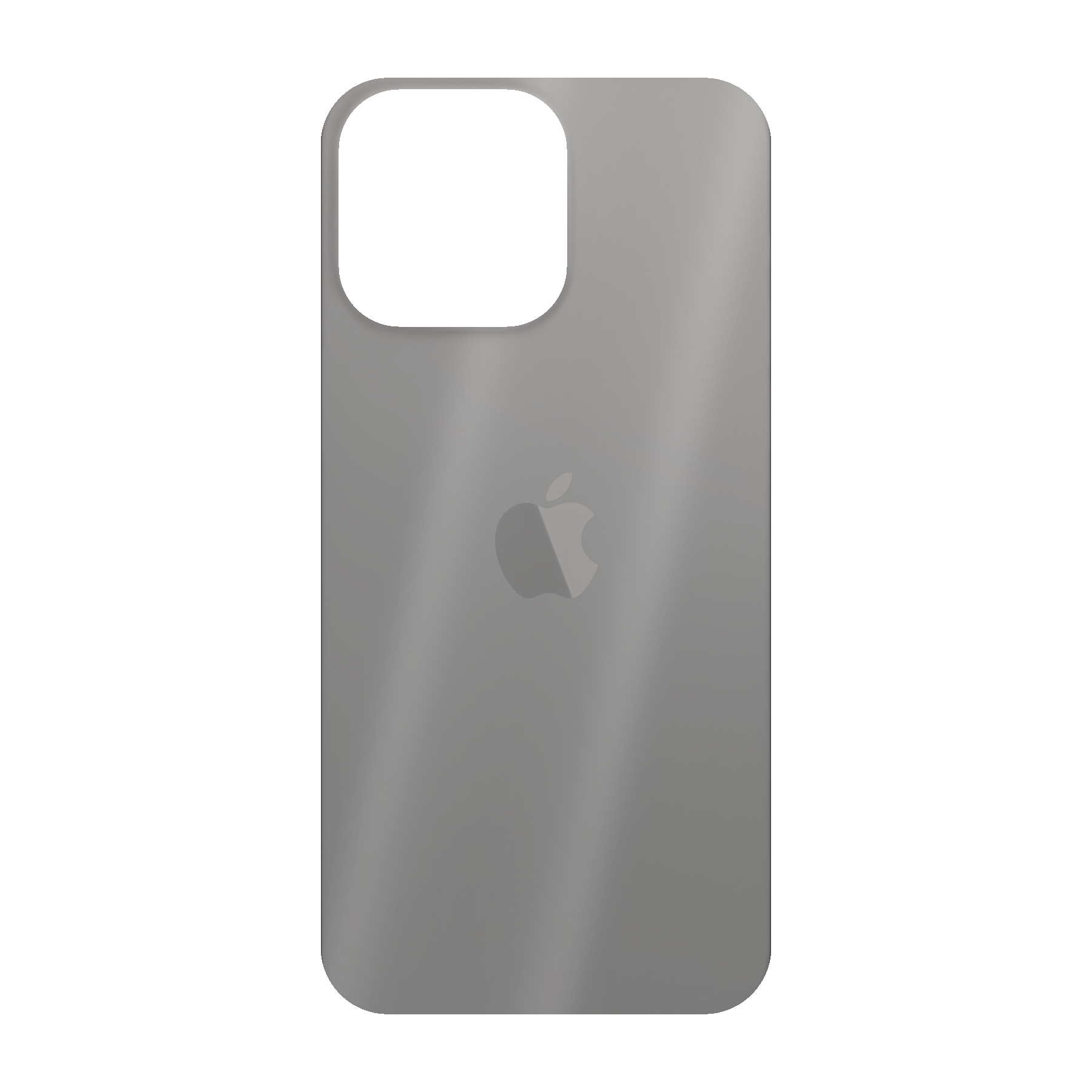 Apple iPhone 14 Pro Max Bumper case (achterkant bedrukt, transparant)