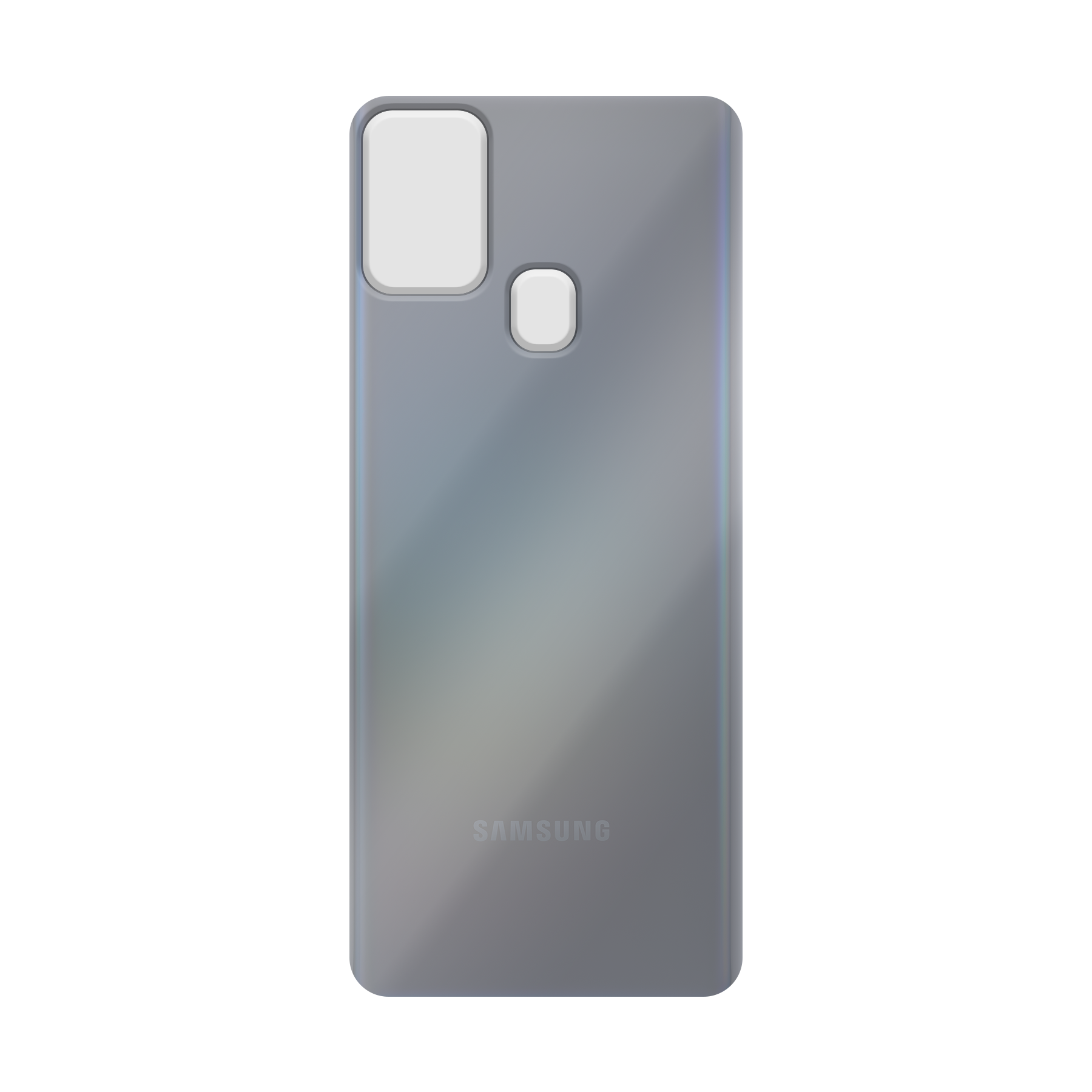 Samsung Galaxy A21s Zachte hoes (achterkant bedrukt, transparant)