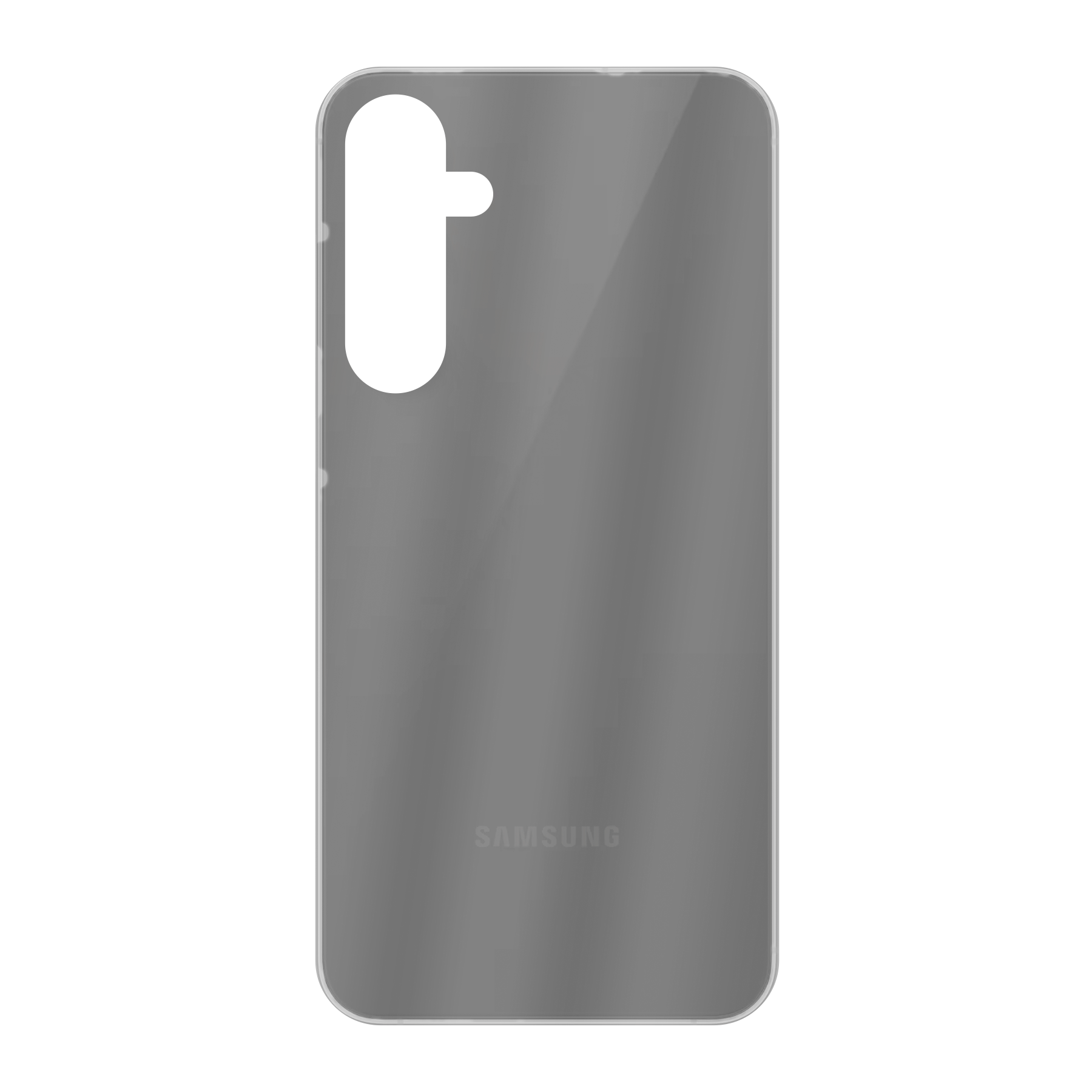 Samsung Galaxy S23 FE Zachte hoes (achterkant bedrukt, transparant)