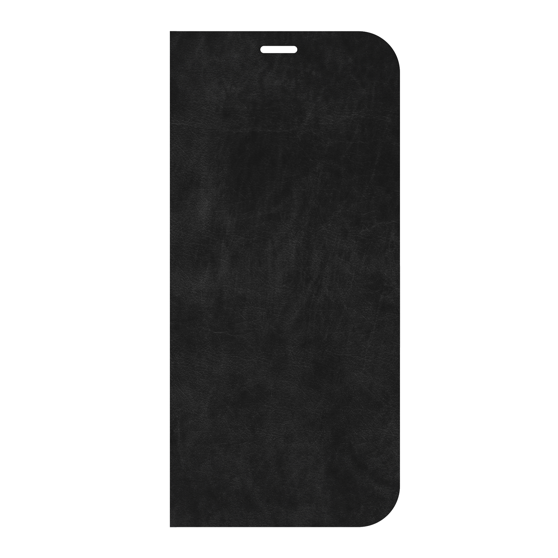 Apple iPhone 17 Pro Max Wallet-hoesje (voorzijde bedrukt, zwart)