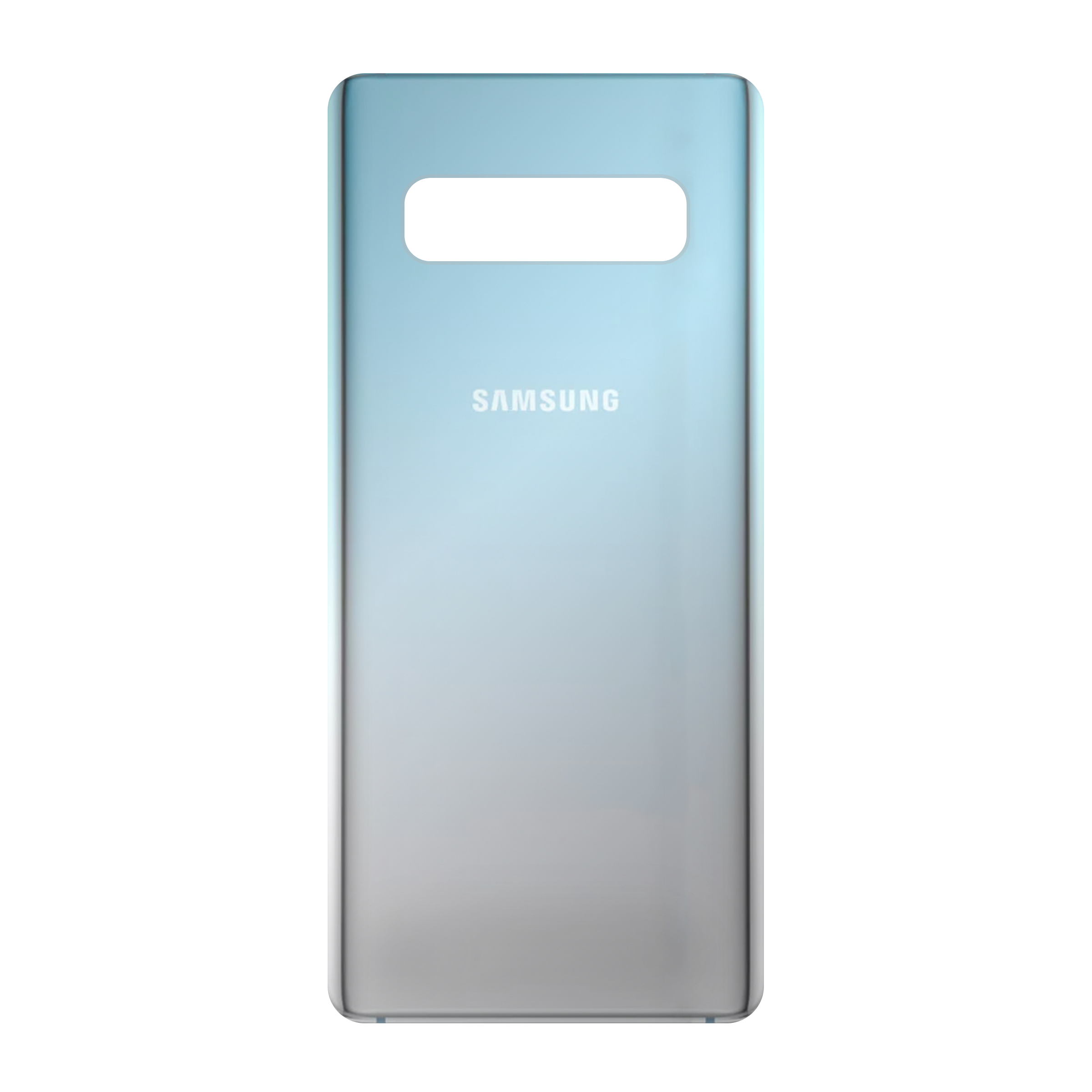 Samsung Galaxy S10 Plus Zachte hoes (achterkant bedrukt, transparant)
