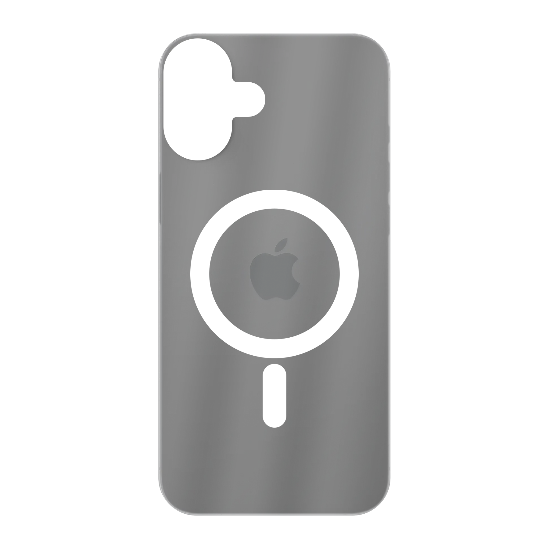 Apple iPhone 16 Plus Hybrid hoesje met MagSafe (achterkant bedrukt, transparant)