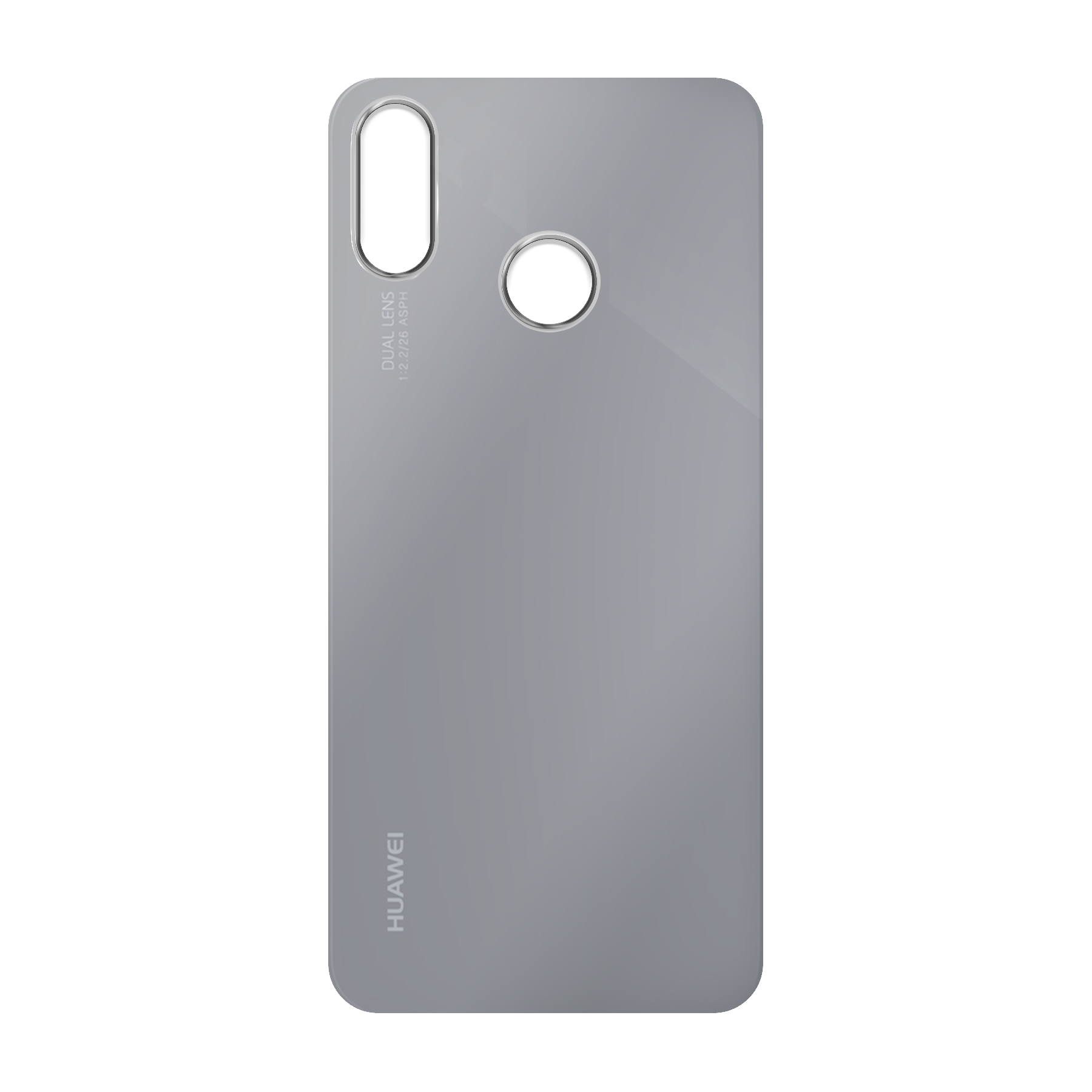 Huawei P20 Lite Zachte hoes (achterkant bedrukt, transparant)