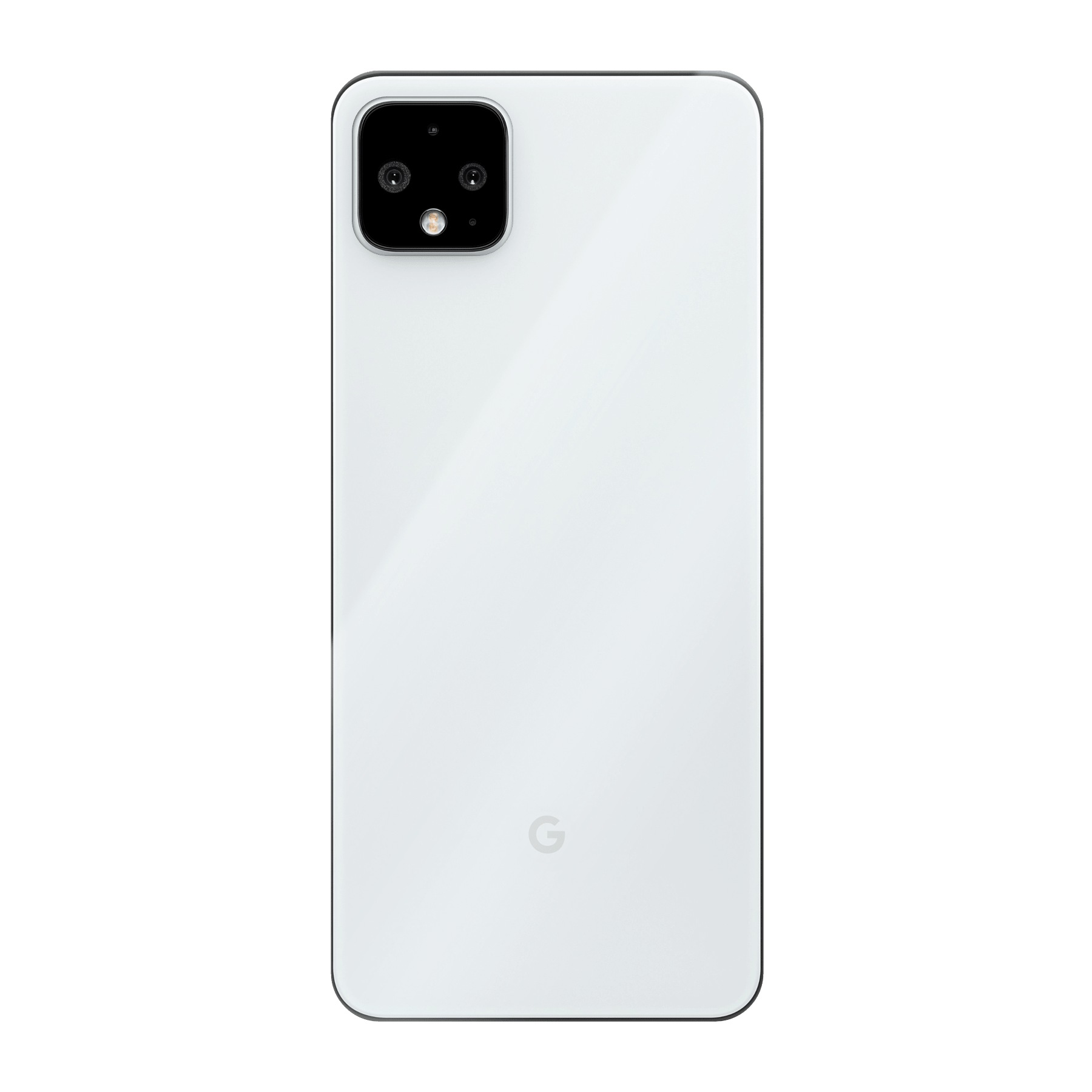 Google Pixel 4 XL Zachte hoes (achterkant bedrukt, transparant)