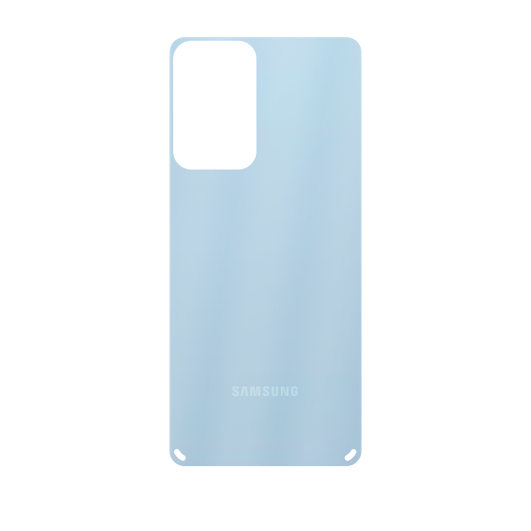 Samsung Galaxy A53 5G Crossbody hoesje (achterkant bedrukt, transparant)