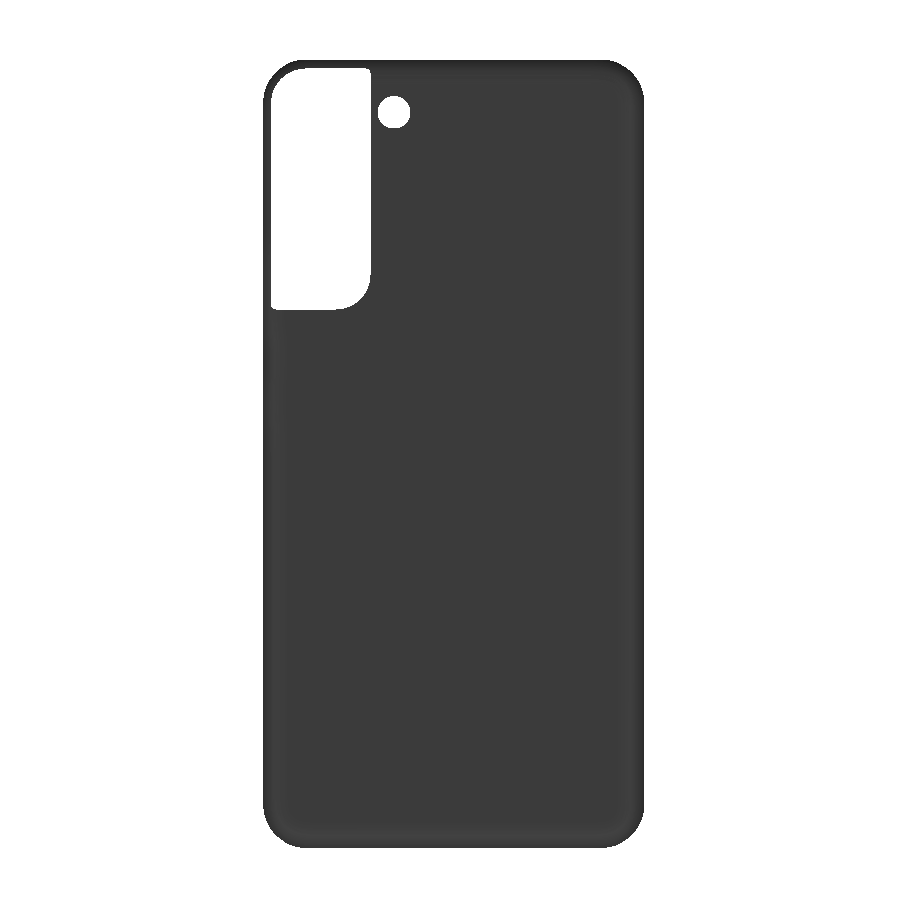 Samsung Galaxy S22 Plus Biodegradable case (back printed, black)