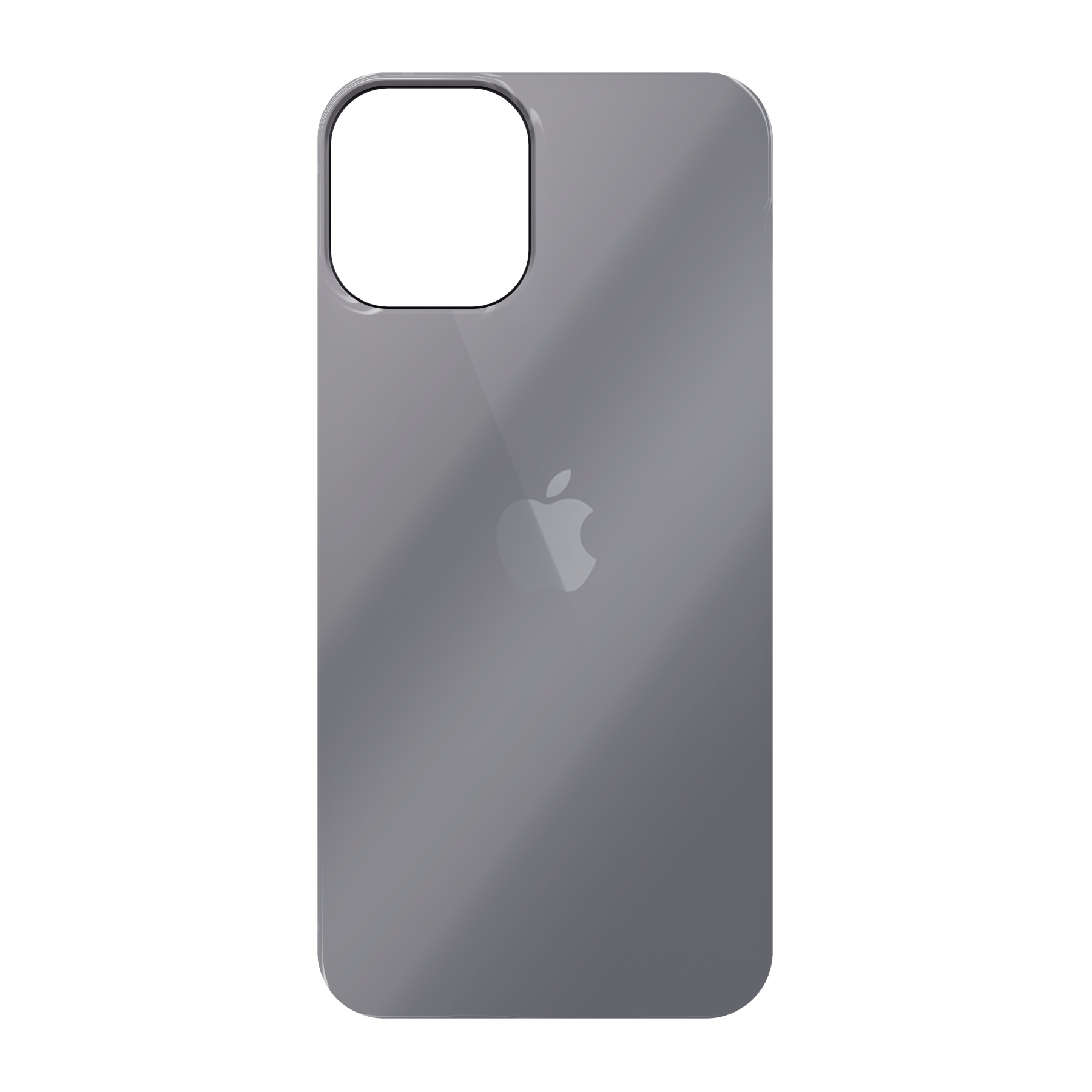 Apple iPhone 12 mini Zachte hoes (achterkant bedrukt, transparant)