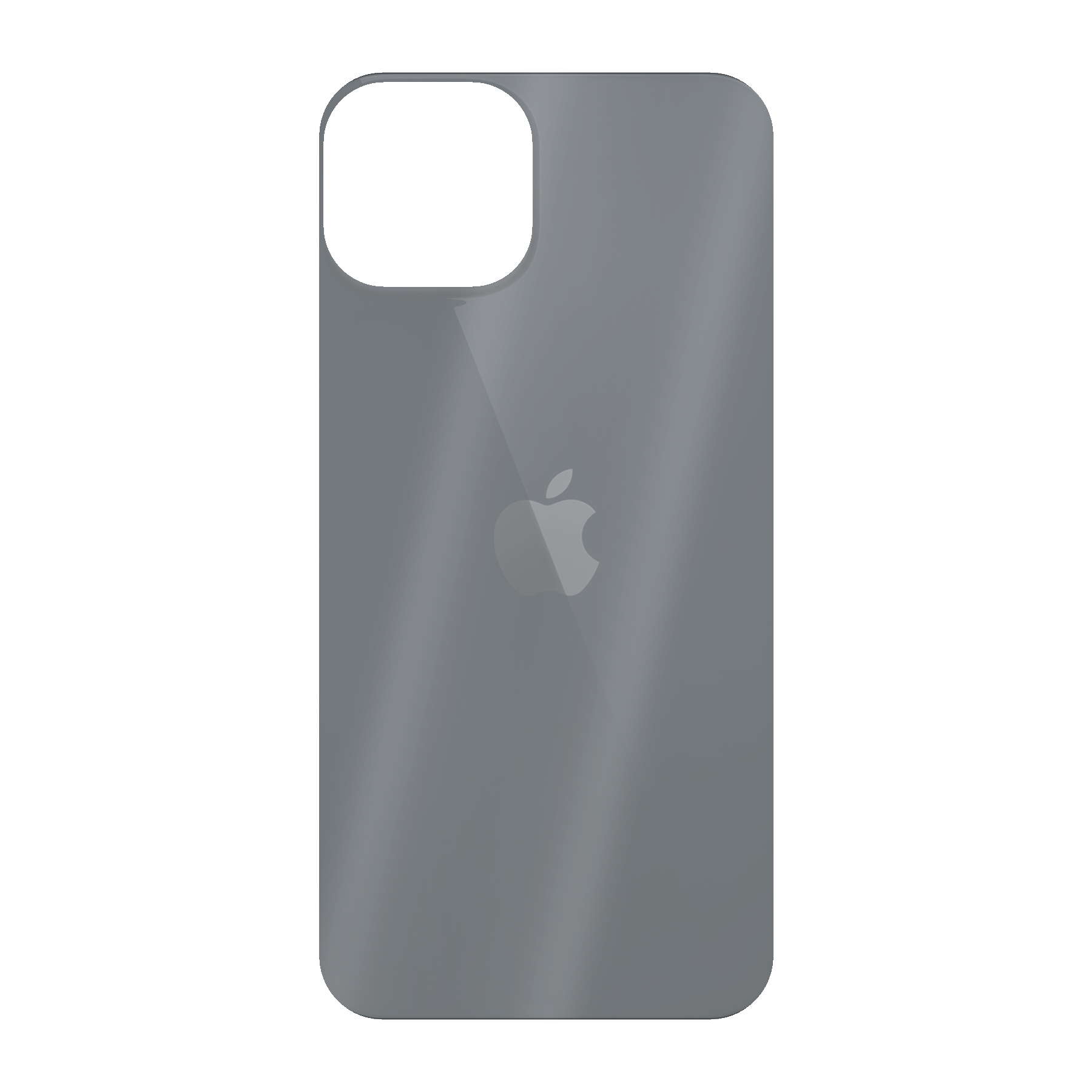 Apple iPhone 14 Bumper case (achterkant bedrukt, transparant)