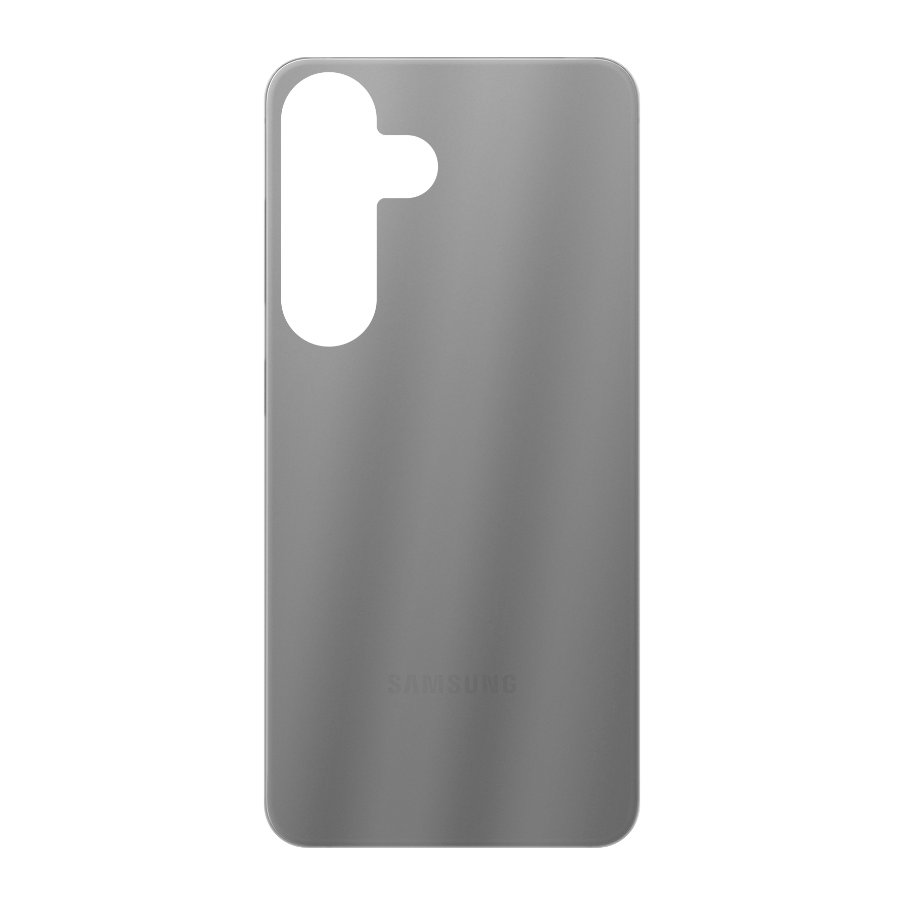 Samsung Galaxy S24 Zachte hoes (achterkant bedrukt, transparant)