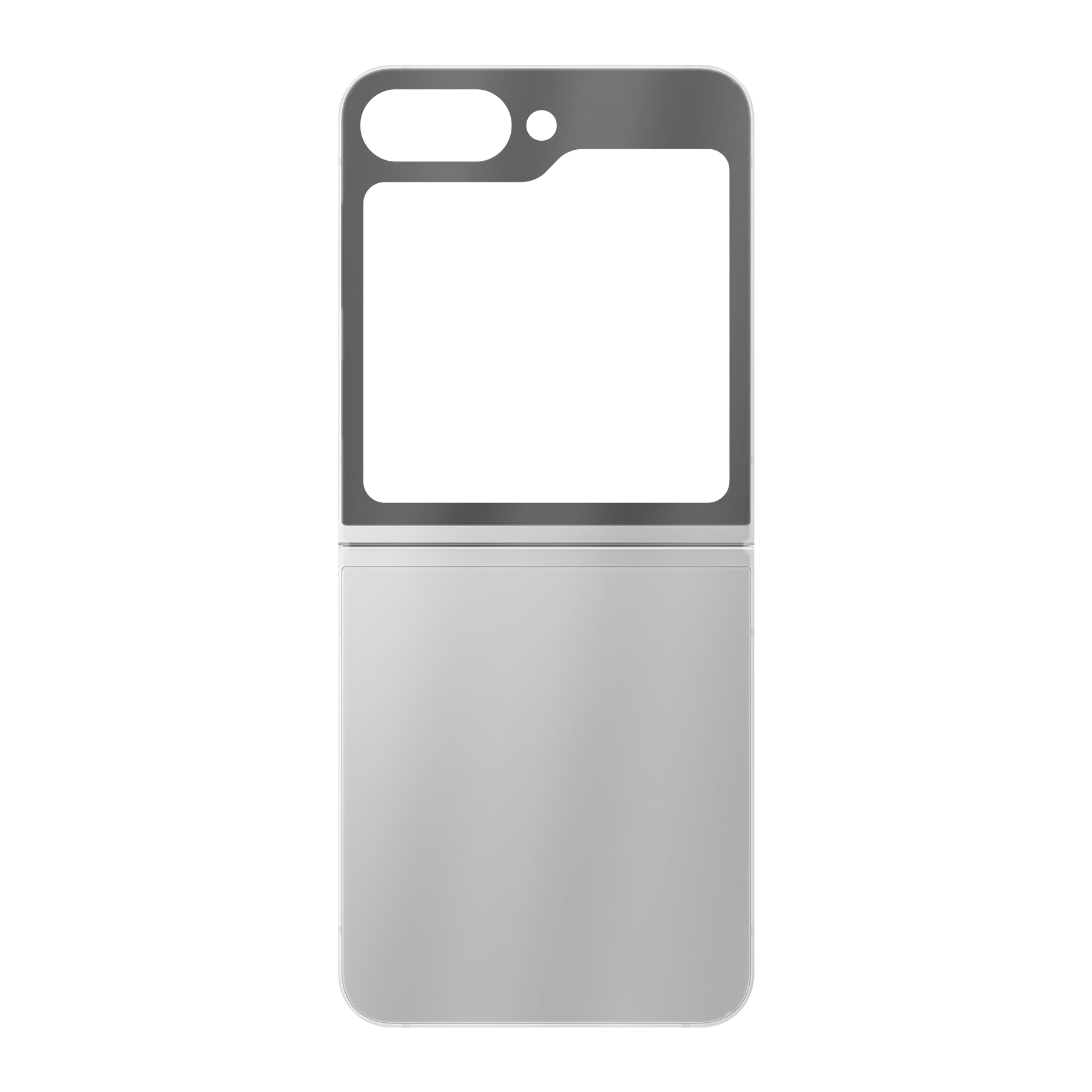 Samsung Galaxy Z Flip6 Hardcase (achterkant bedrukt, transparant)