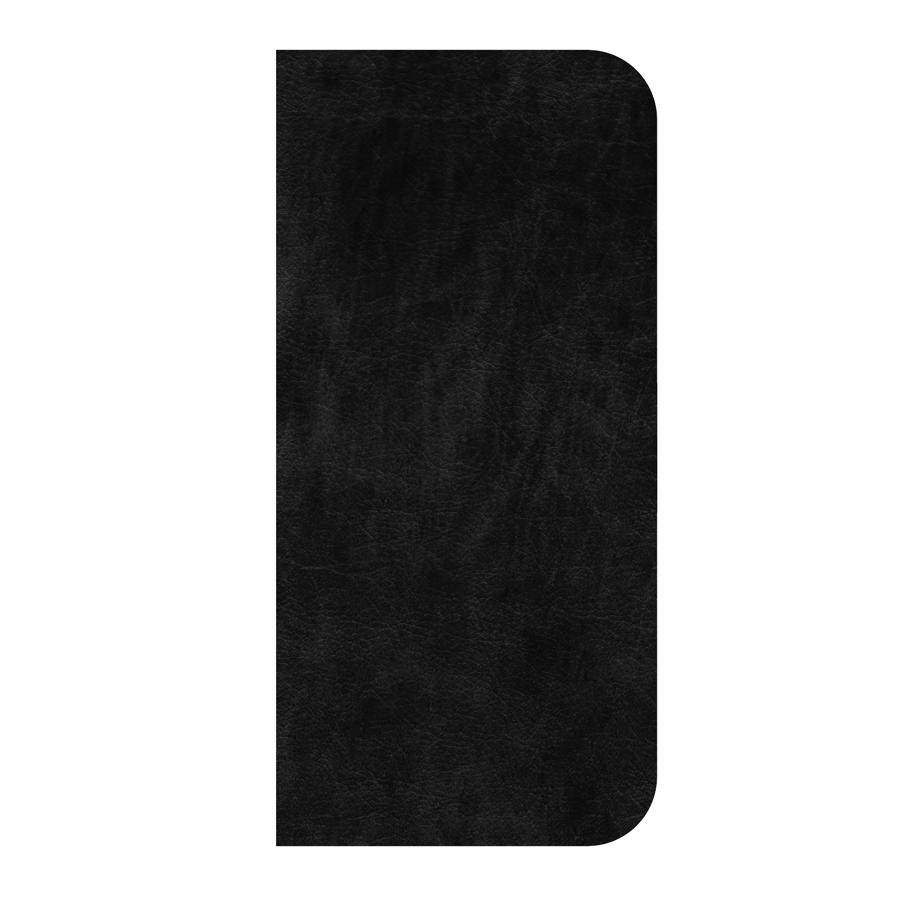 Apple iPhone Xs Max Wallet hoesje (voorzijde bedrukt, zwart)