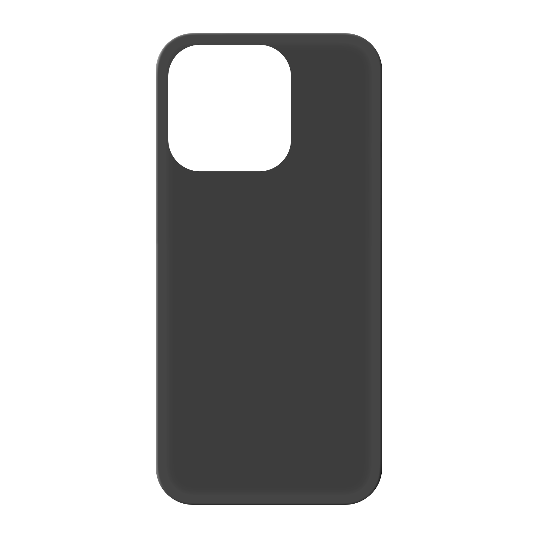 Apple iPhone 16 Pro Biologisch afbreekbaar hoesje (achterkant bedrukt, zwart)