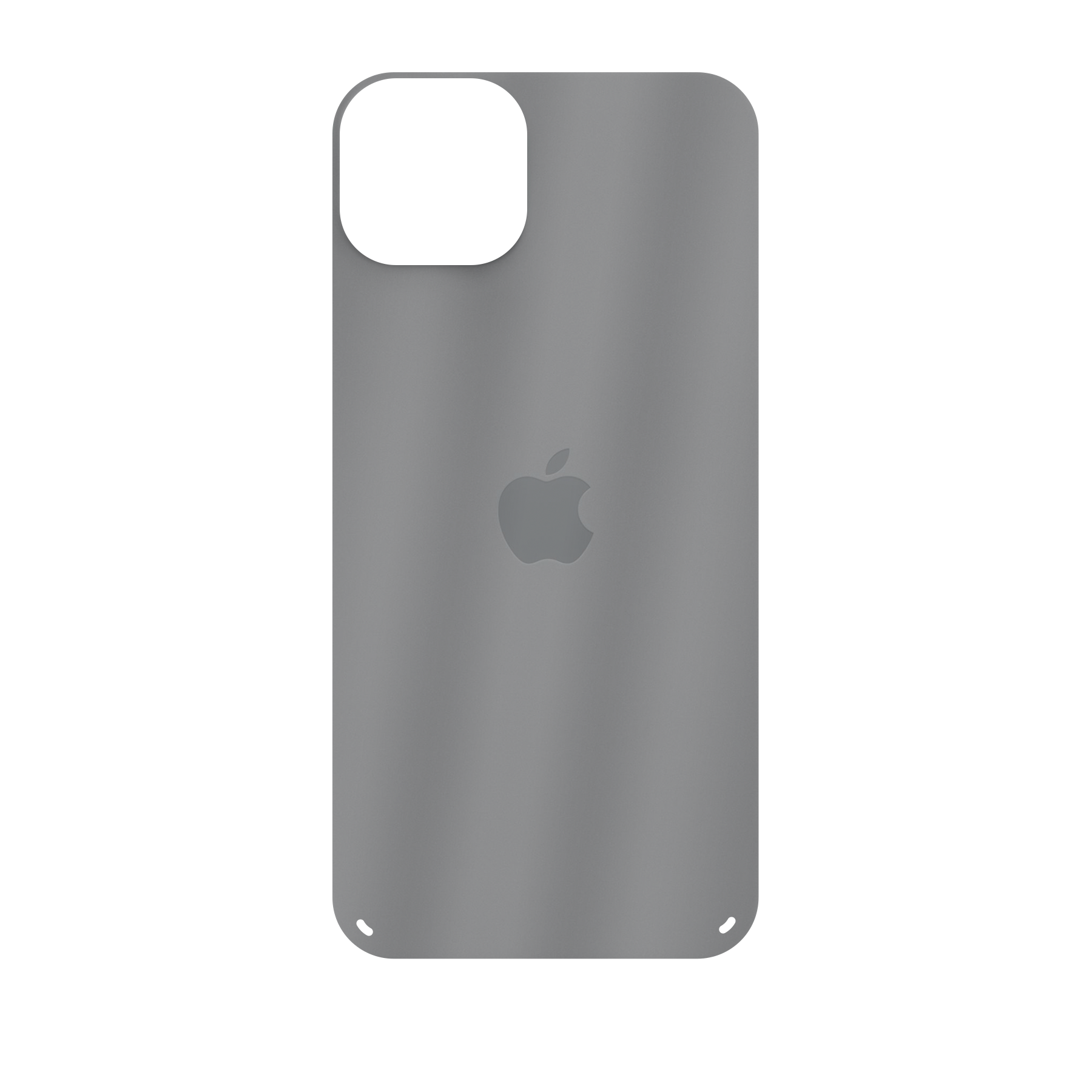 Apple iPhone 15 Plus Crossbody hoesje (achterkant bedrukt, transparant)