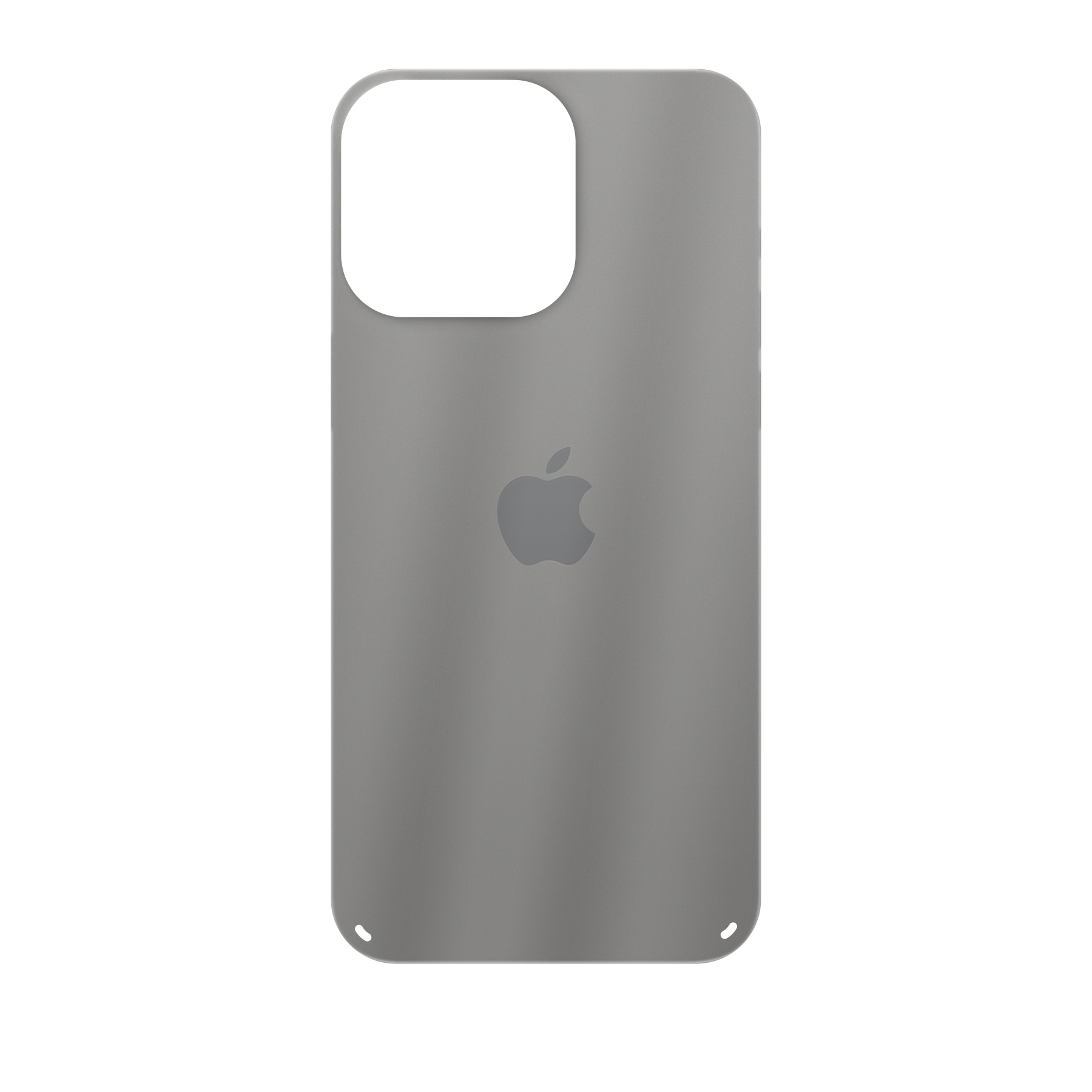 Apple iPhone 15 Pro Max Crossbody hoesje (achterkant bedrukt, transparant)