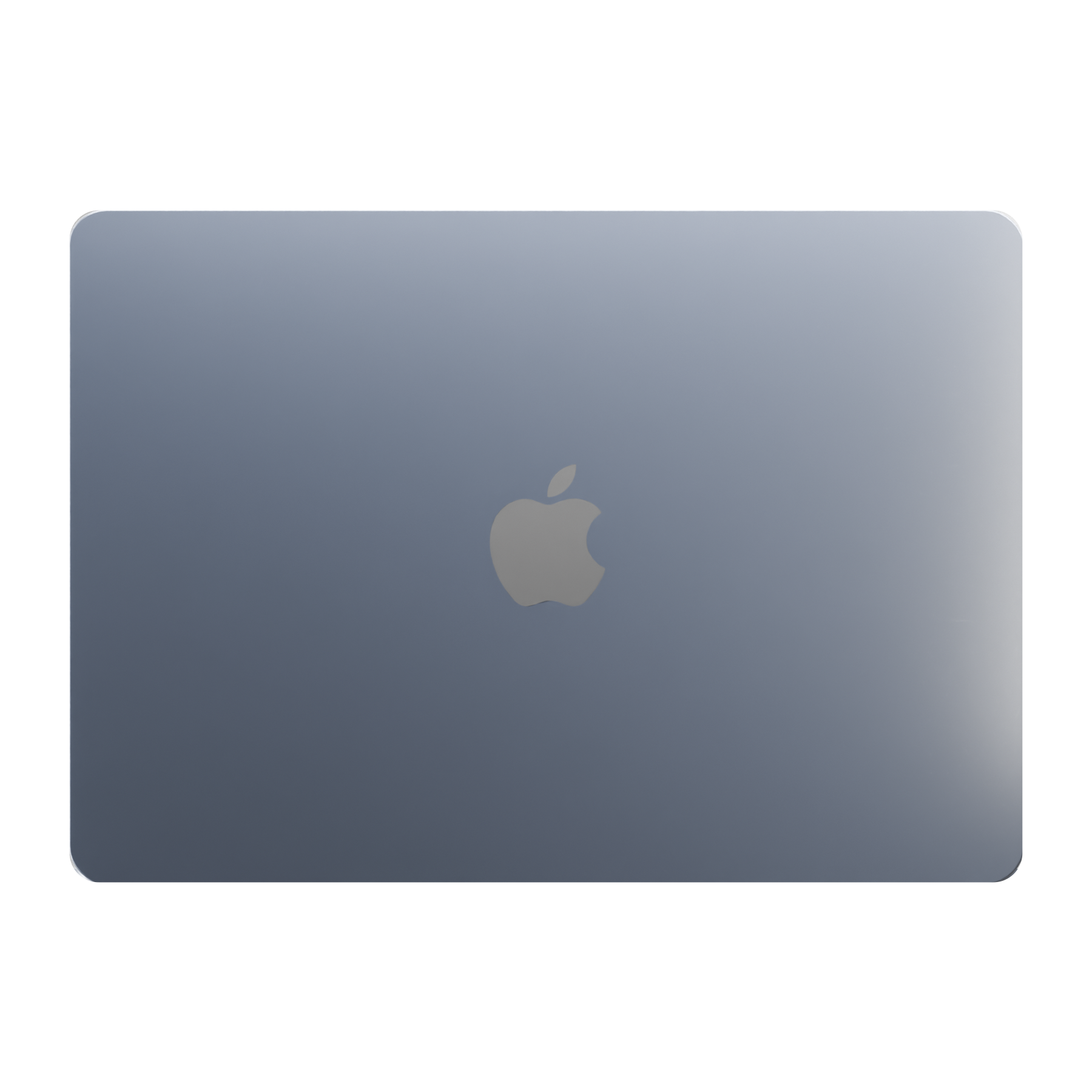 MacBook Air 13-inch M2 / M3 / M4 (2022 - 2025) Harde hoes (voorzijde bedrukt, transparant)