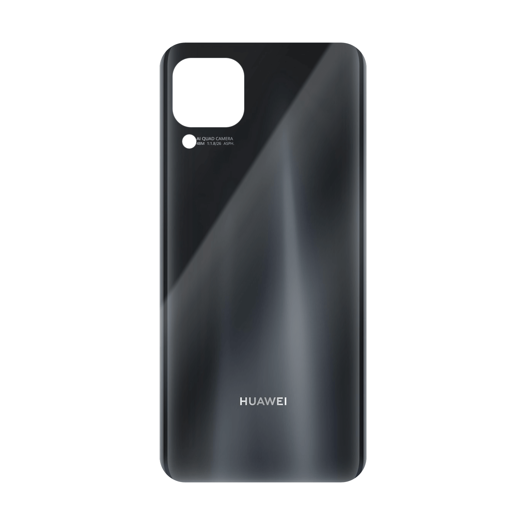 Huawei P40 Lite Zachte hoes (achterkant bedrukt, transparant)