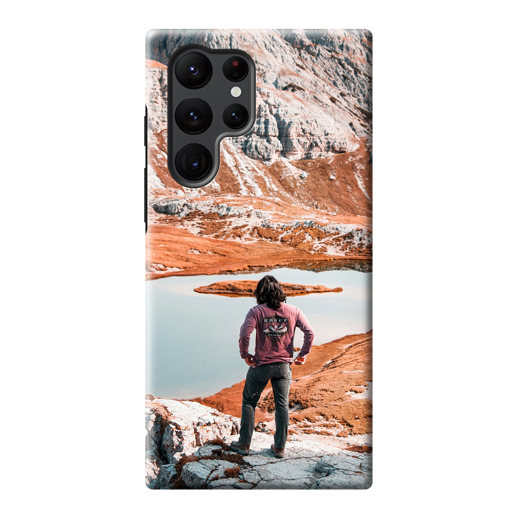 Samsung Galaxy S22 Ultra Tough case (fully printed, black insert)