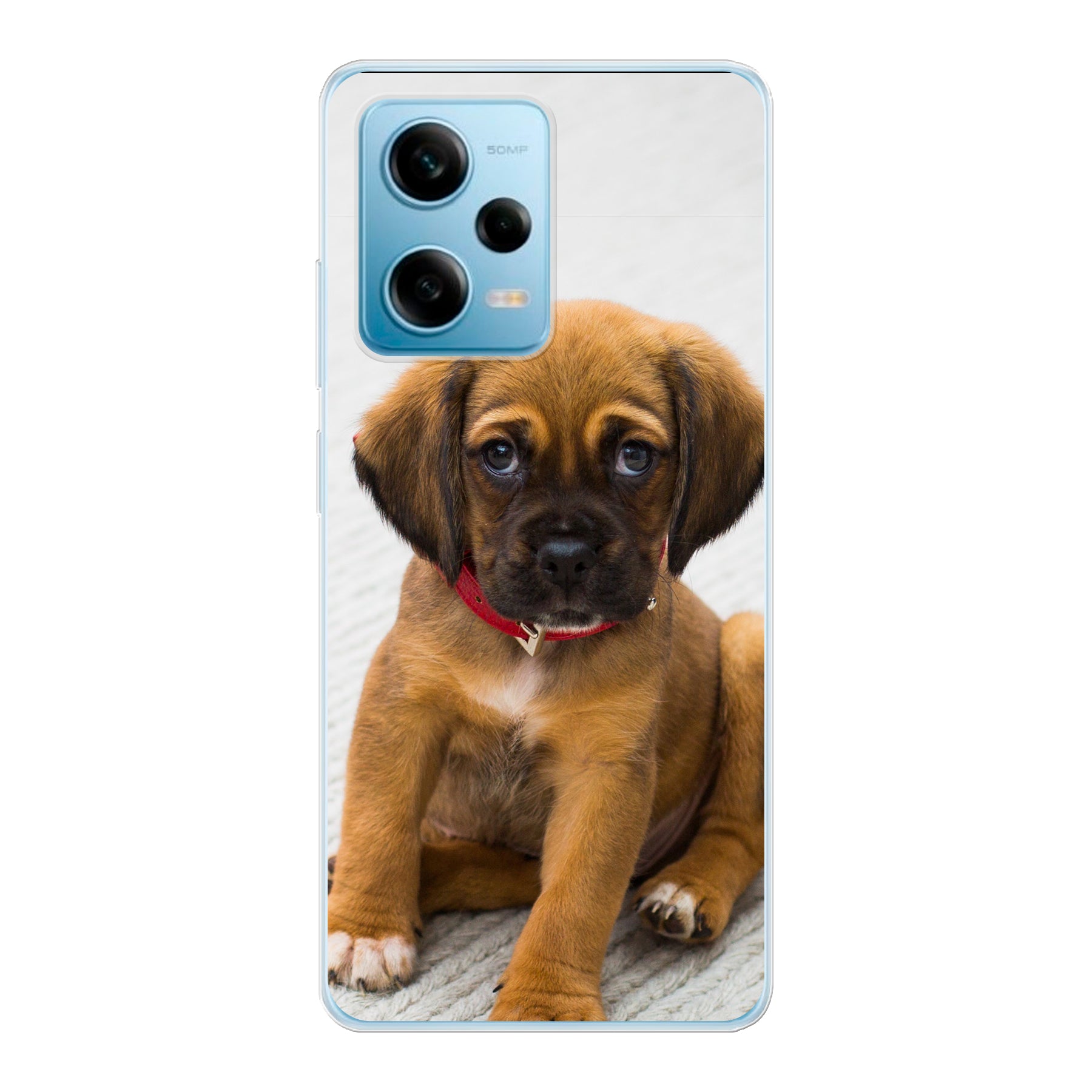 Xiaomi Redmi Note 12 Pro 5G Zachte hoes (achterkant bedrukt, transparant)