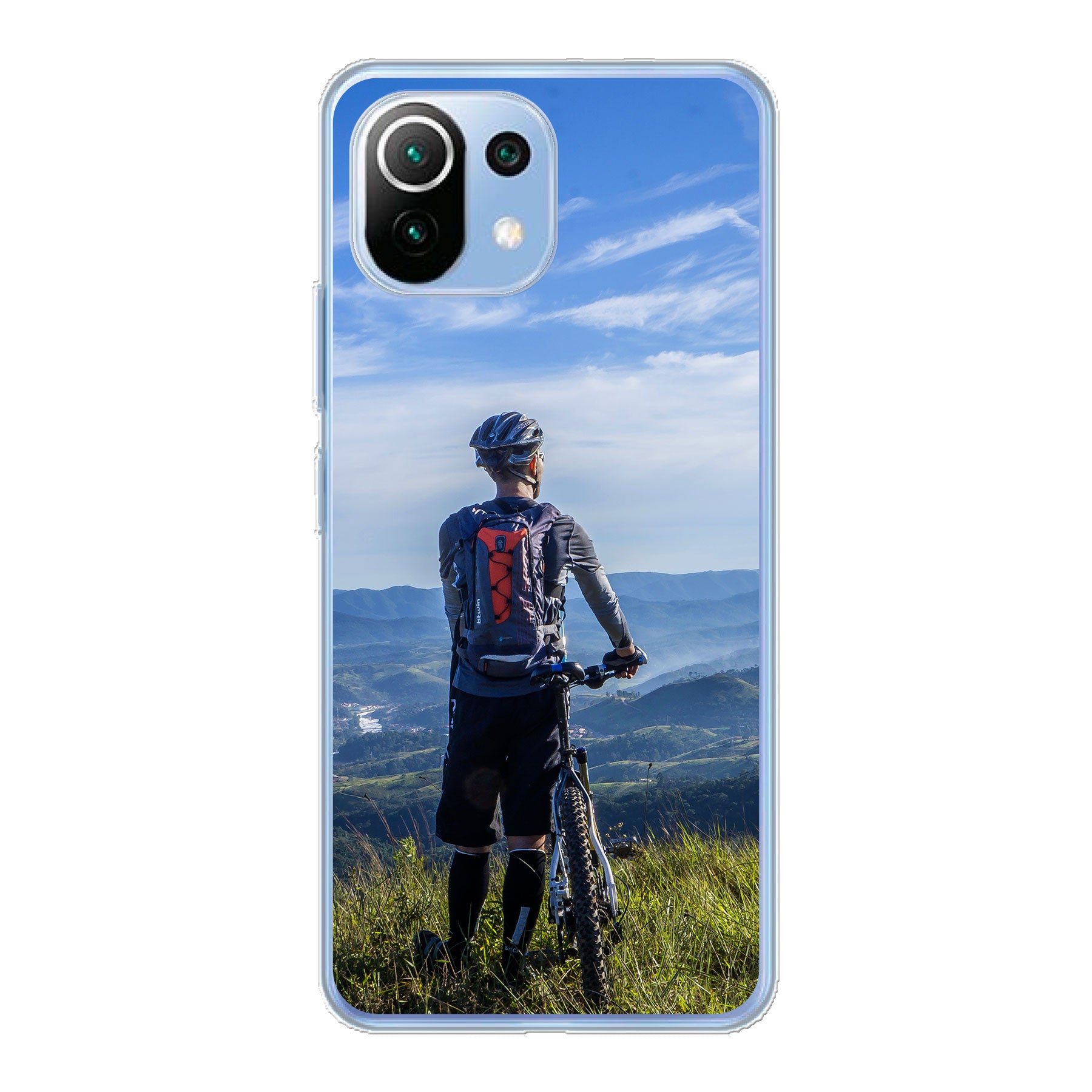 Xiaomi Mi 11 Lite / Xiaomi 11 Lite 5G NE Zachte hoes (achterkant bedrukt, transparant)