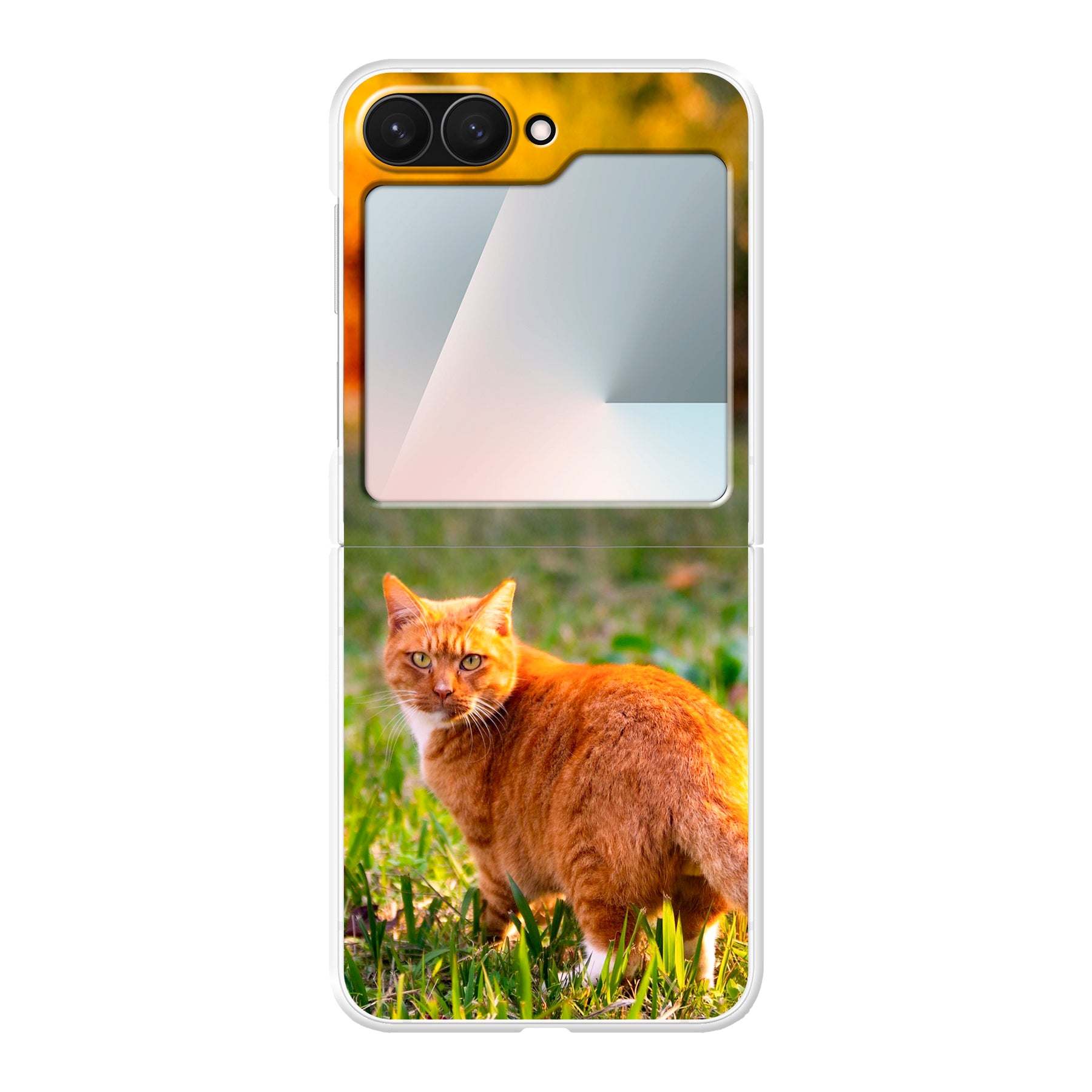 Samsung Galaxy Z Flip7 FE Hard case (back printed, transparent)