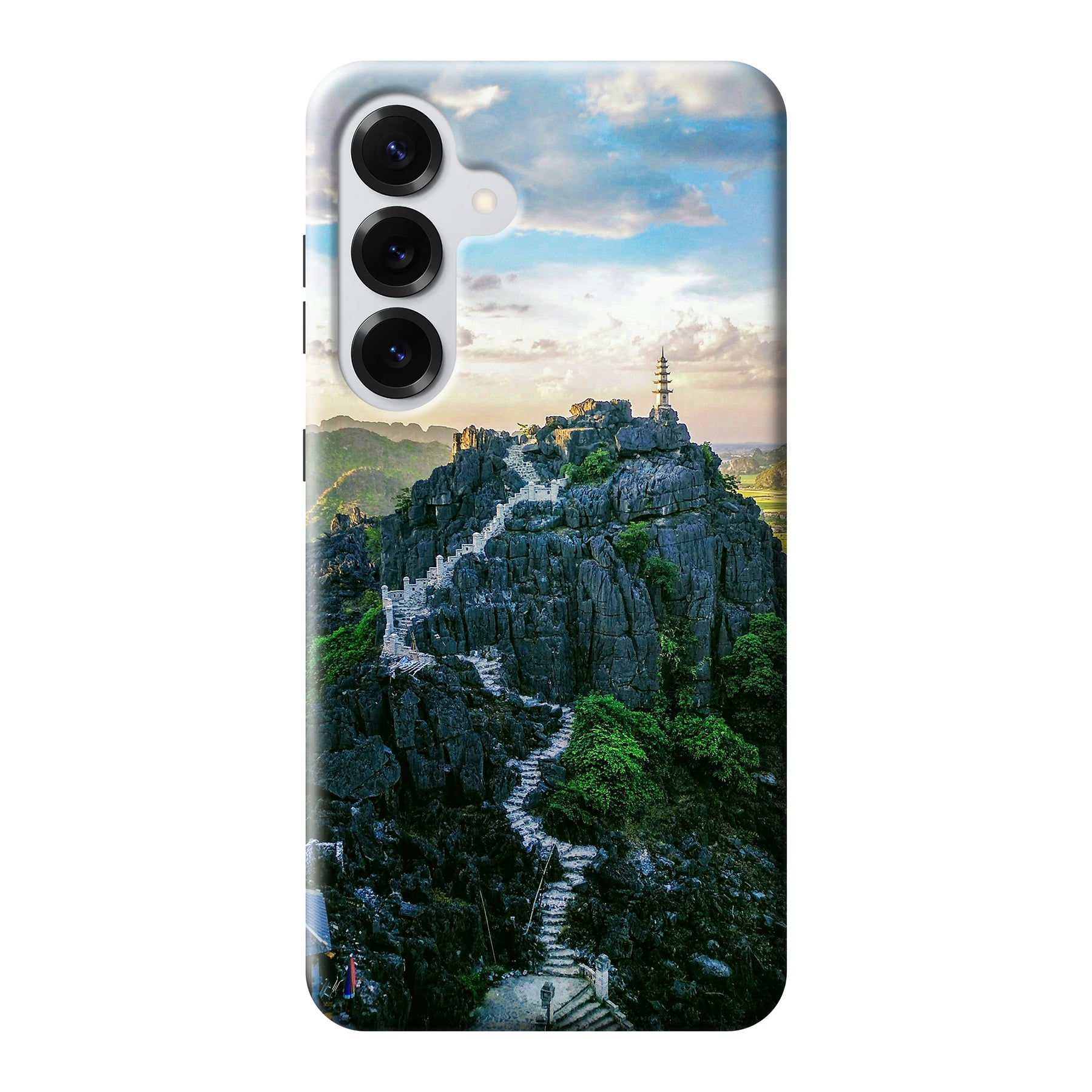 Samsung Galaxy S25 Plus Tough case (volledig bedrukt, zwarte inzet)