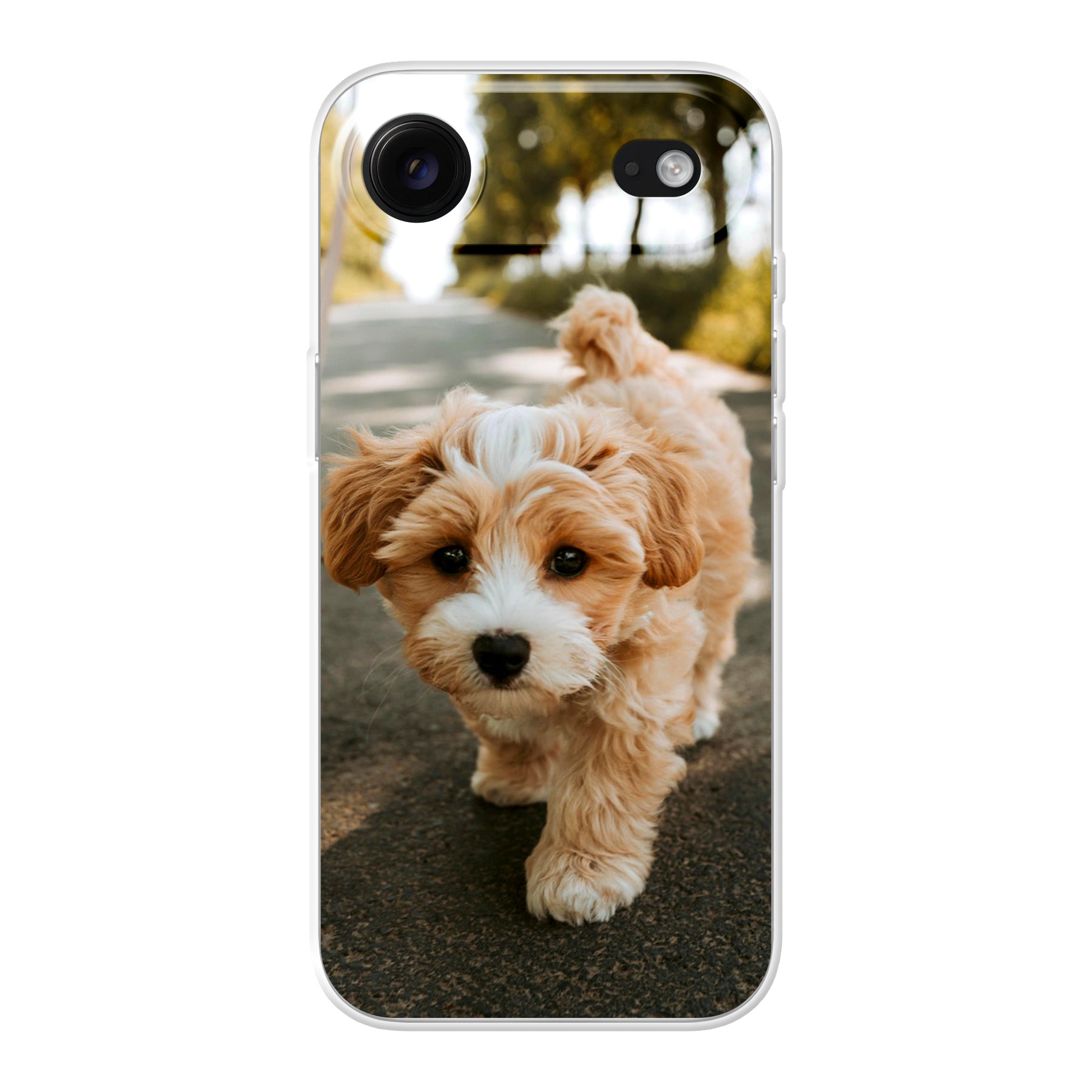 Apple iPhone Air Soft case (achterkant bedrukt, transparant)