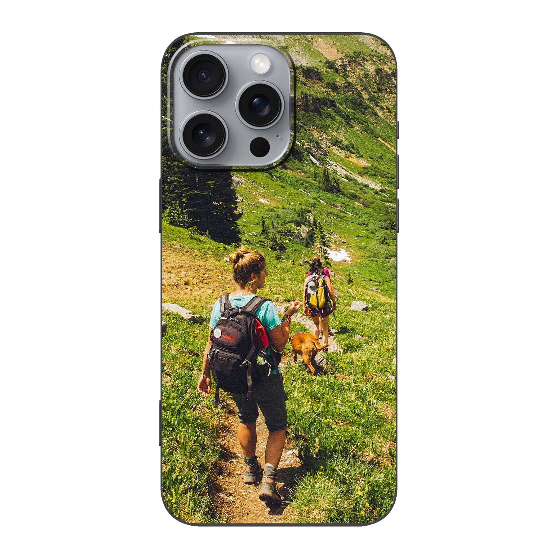 Apple iPhone 16 Pro Max Biodegradable case (back printed, black)