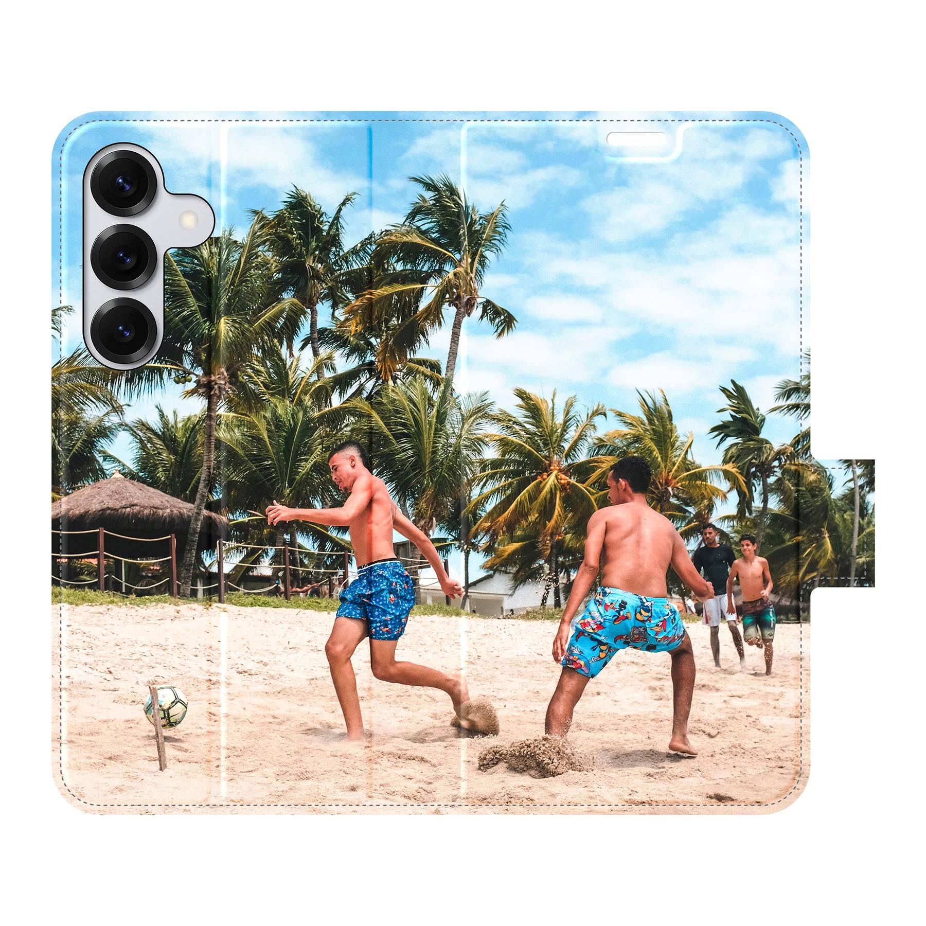 Samsung Galaxy S25 Wallet hoesje (volledig bedrukt)