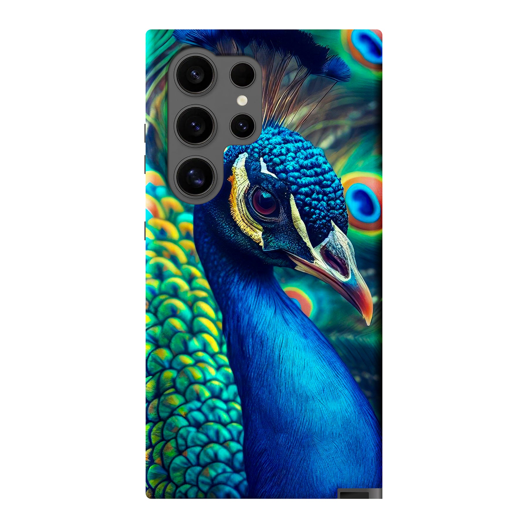Samsung Galaxy S24 Ultra Tough hoesje (volledig bedrukt, zwarte inzet)