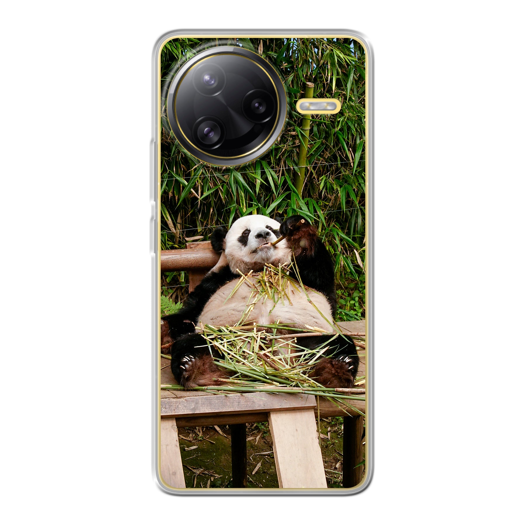Xiaomi Poco F7 Ultra zachte case (achterkant bedrukt, transparant)