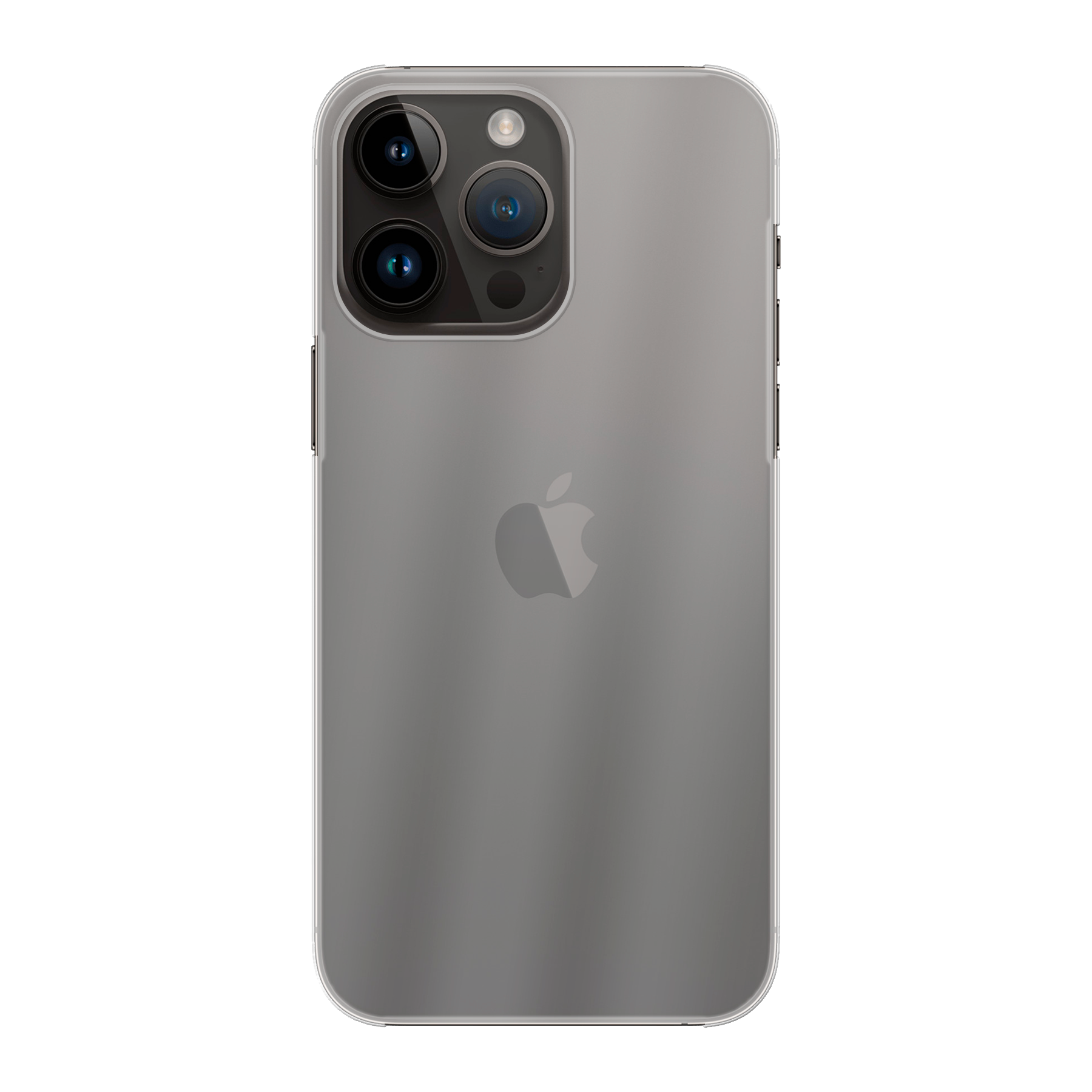 Apple iPhone 14 Pro Max Hardcase (achterkant bedrukt, transparant)
