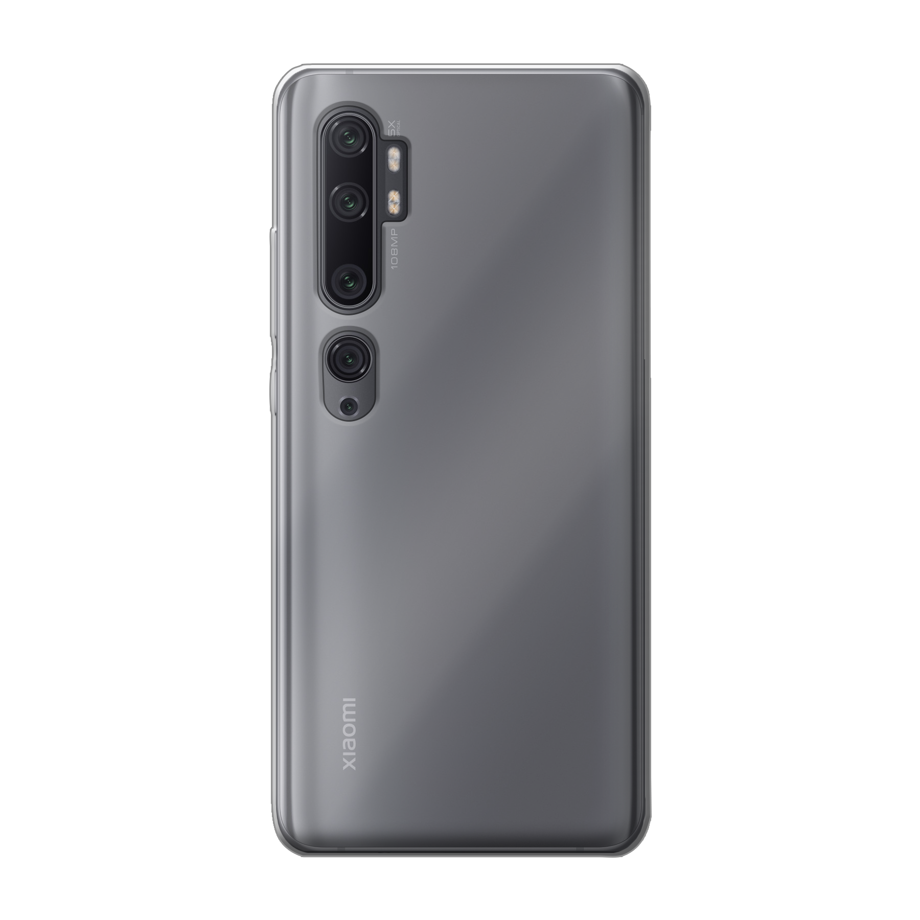 Xiaomi Mi Note 10 / Mi Note 10 Pro zachte hoes (achterkant bedrukt, transparant)