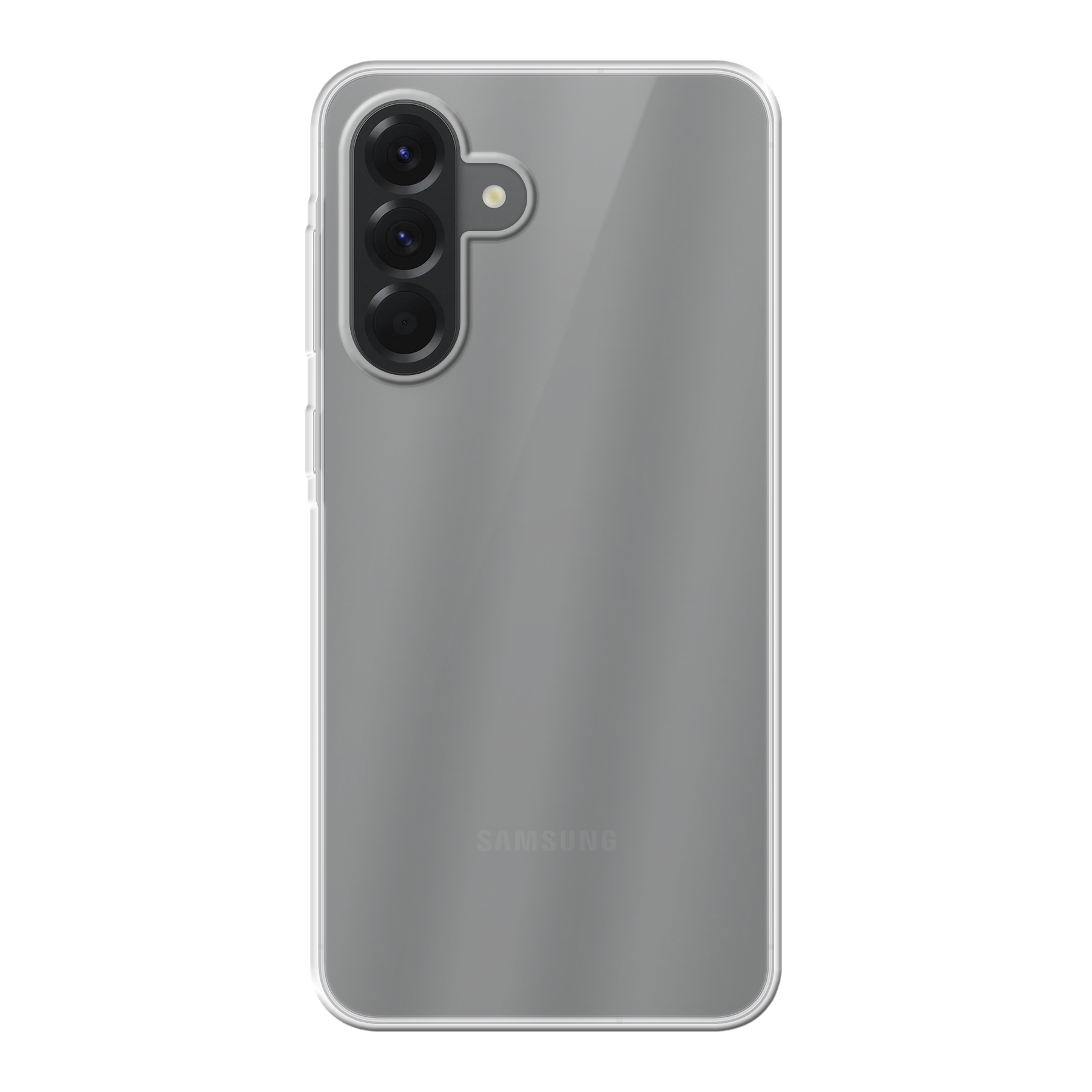Samsung Galaxy A56 Zachte hoes (achterkant bedrukt, transparant)